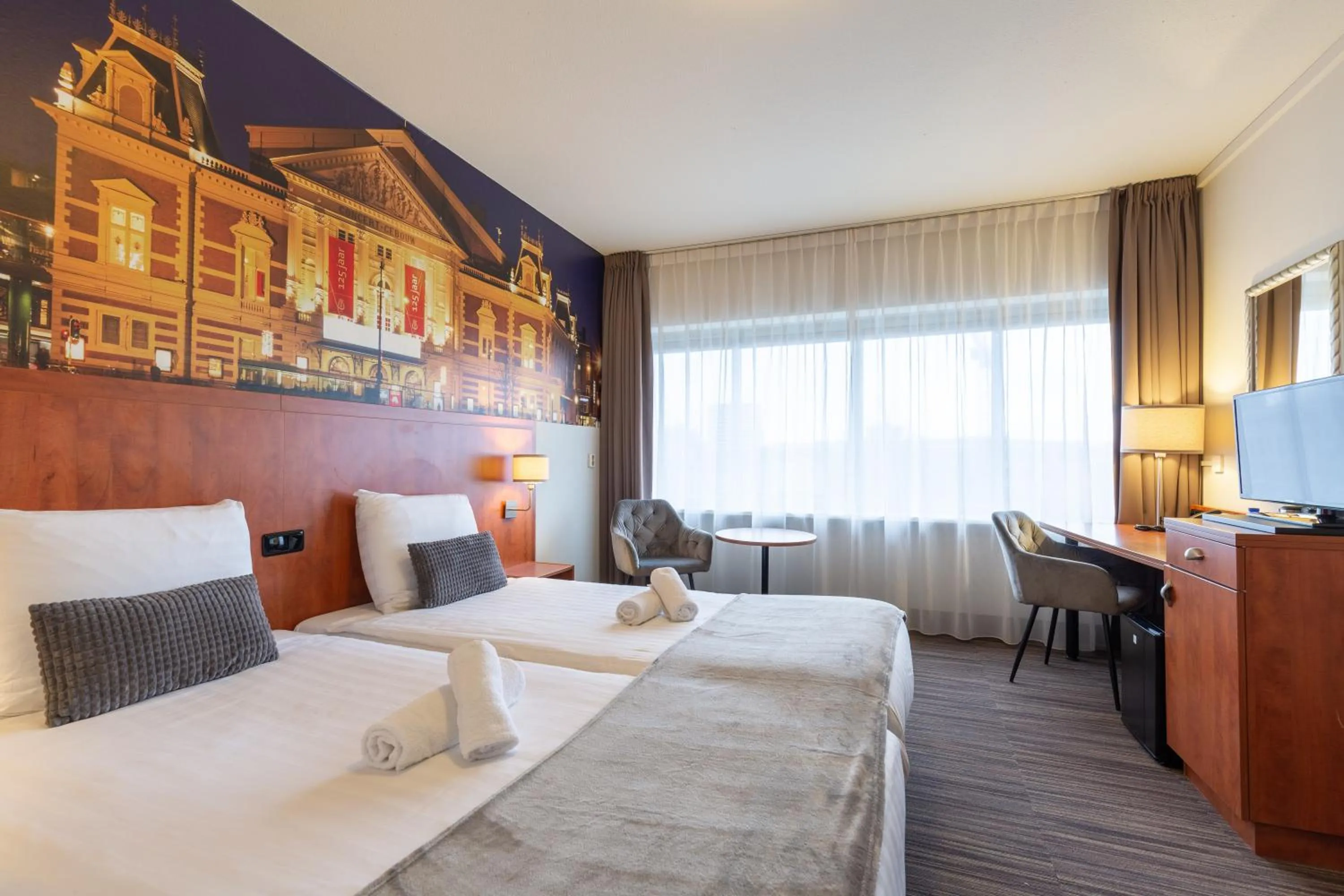 Bedroom in New West Inn Amsterdam