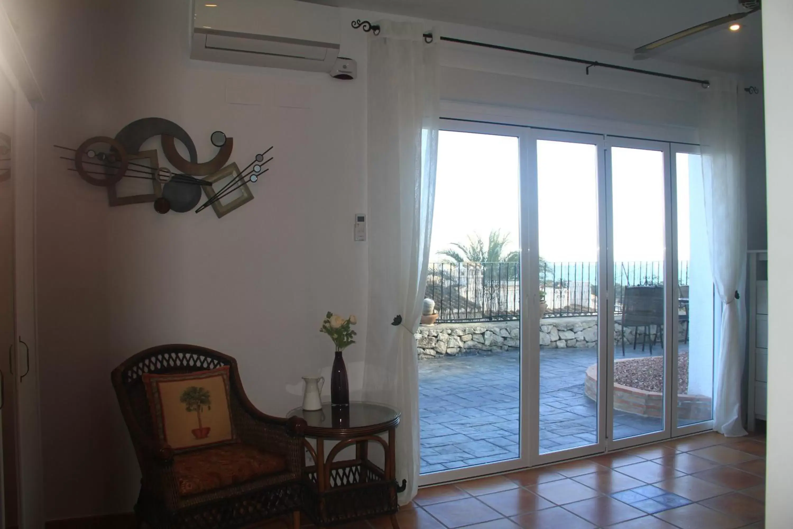 Bedroom in Villa Beniarres Guest House B&B in Moraira