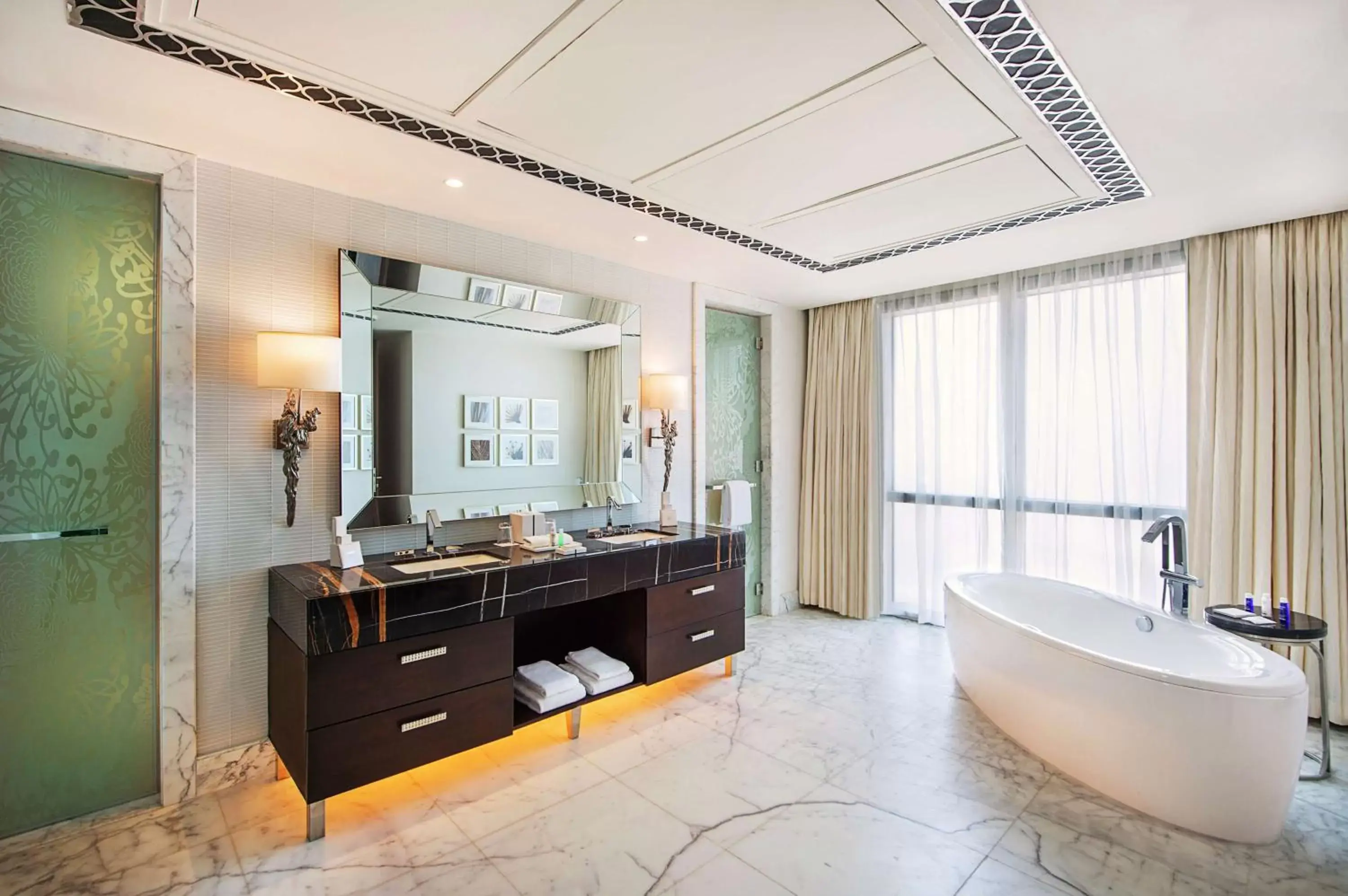 Bathroom in Hilton Dubai Al Habtoor City