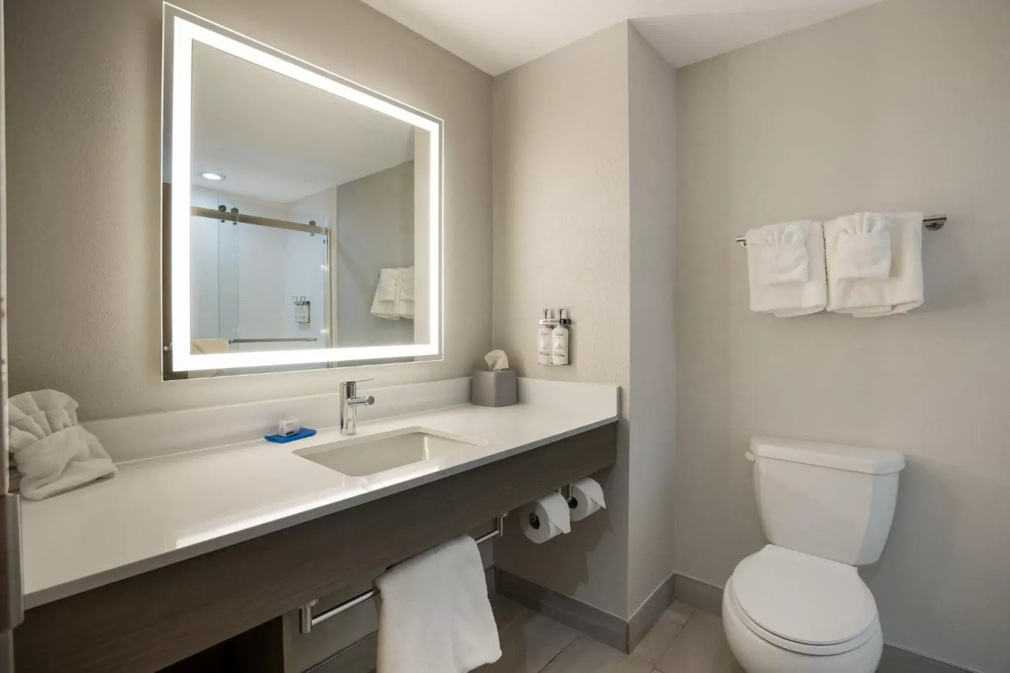 Photo of the whole room, Bathroom in Holiday Inn Express Hotel & Suites Perry, an IHG Hotel