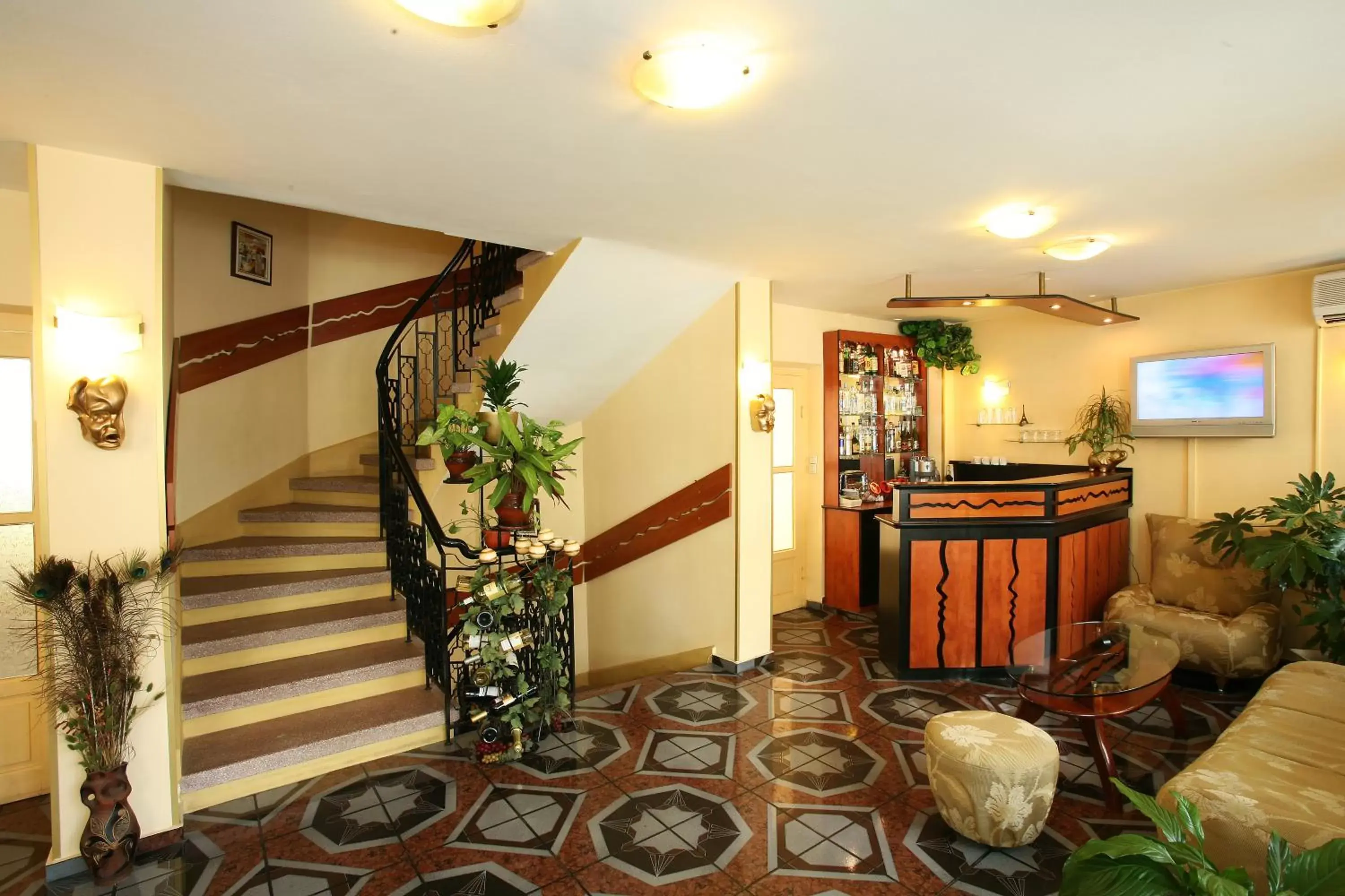 Lobby or reception in Hotel Color Lobby or reception in Hotel Color