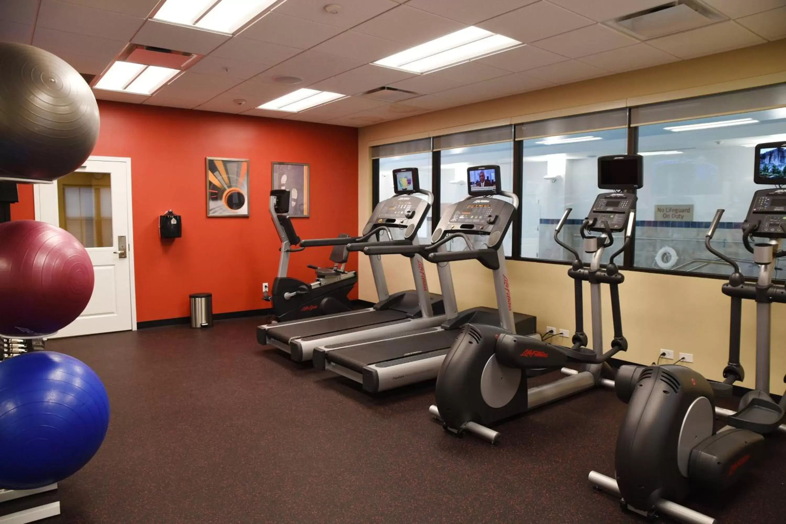 Fitness centre/facilities, Fitness Center/Facilities in TownePlace Suites by Marriott Lawrence Downtown