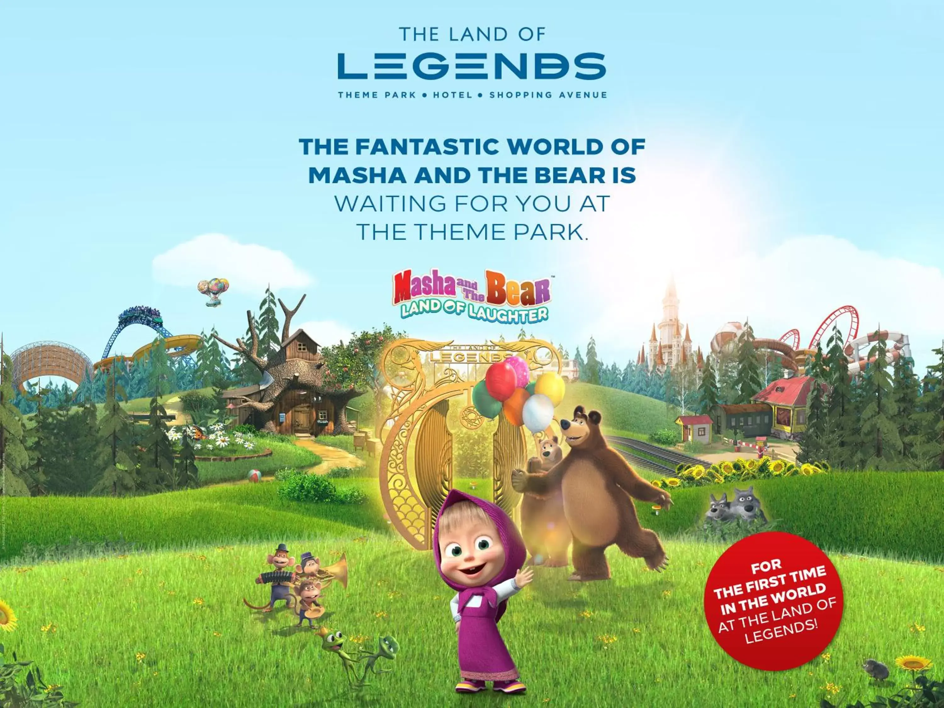 children in The Land Of Legends Kingdom Hotel - All-in Concept