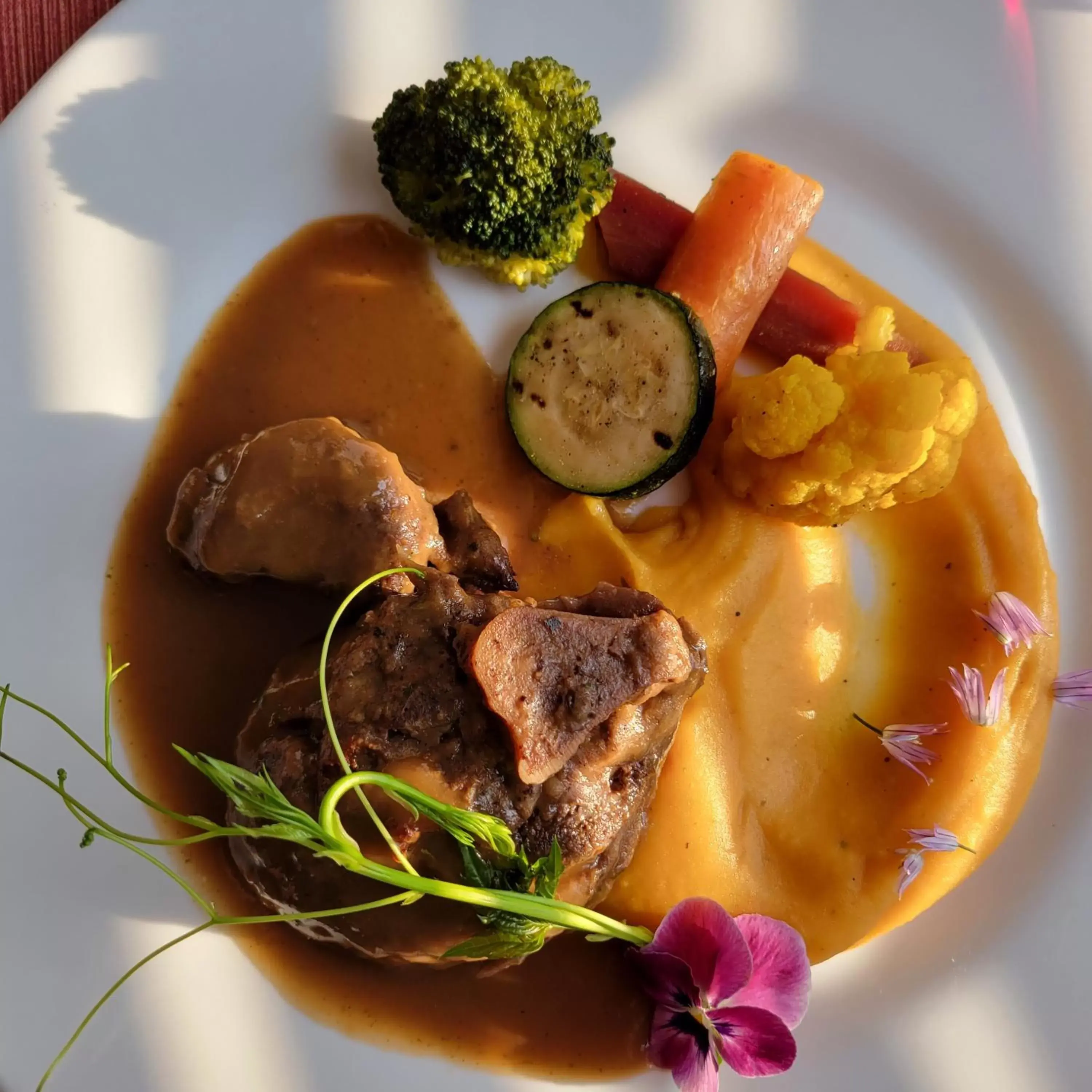 Restaurant/places to eat, Food in Auberge le Relais des Hautes Gorges