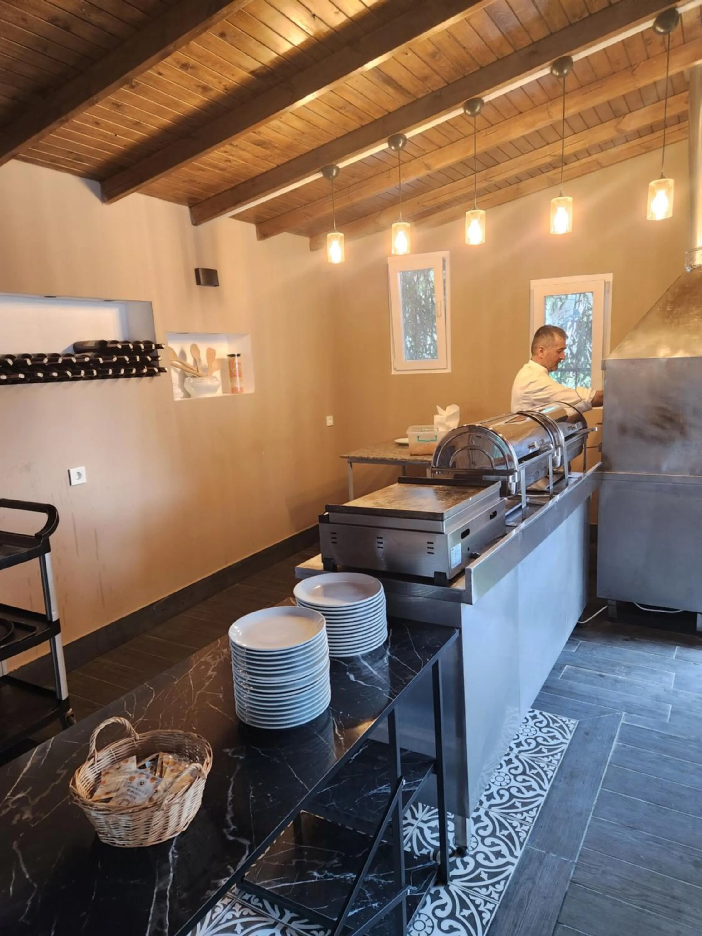 BBQ facilities in Esperanza Hotel