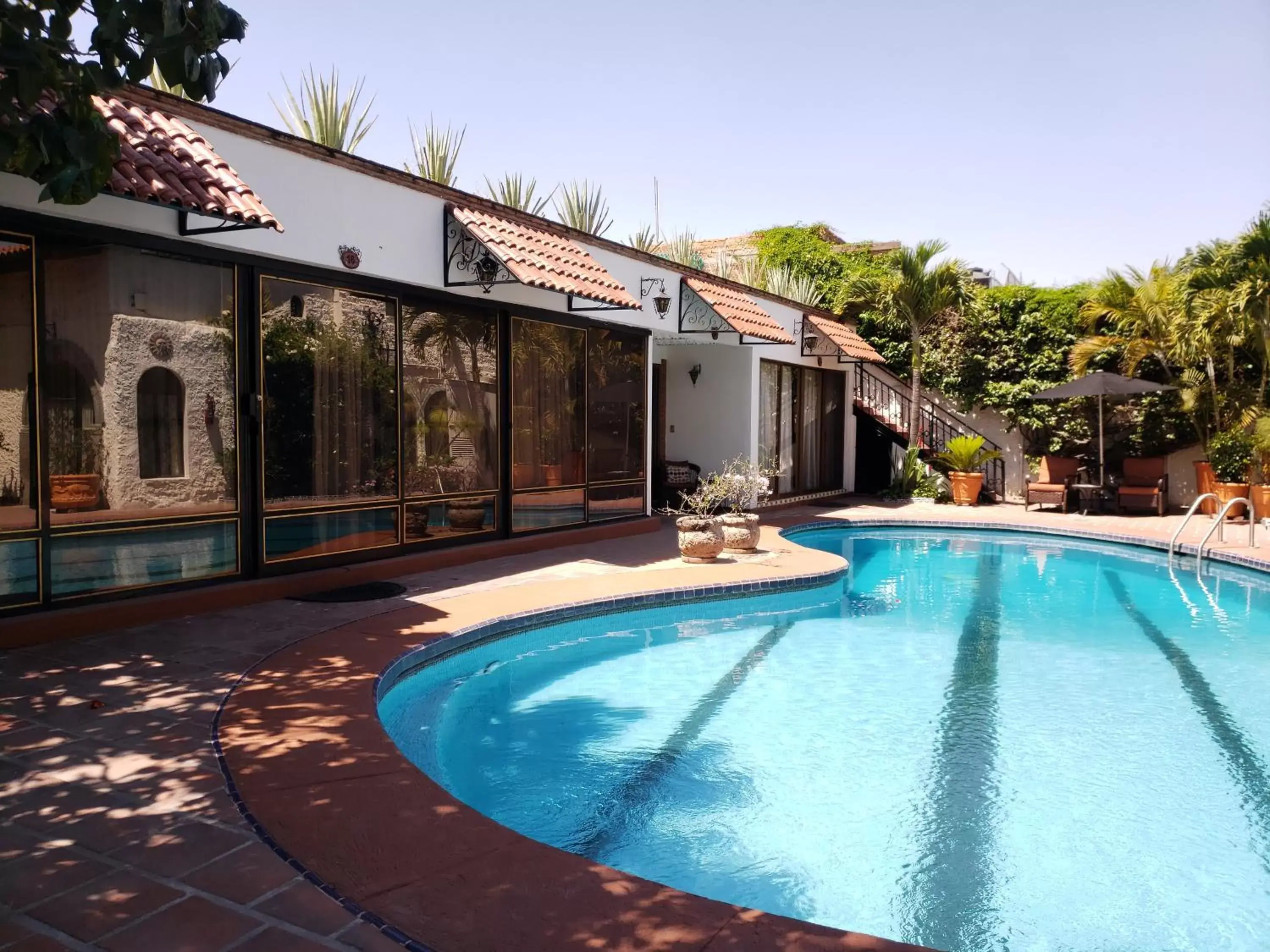 Pool view, Property Building in Quinta Don Jose Boutique Hotel