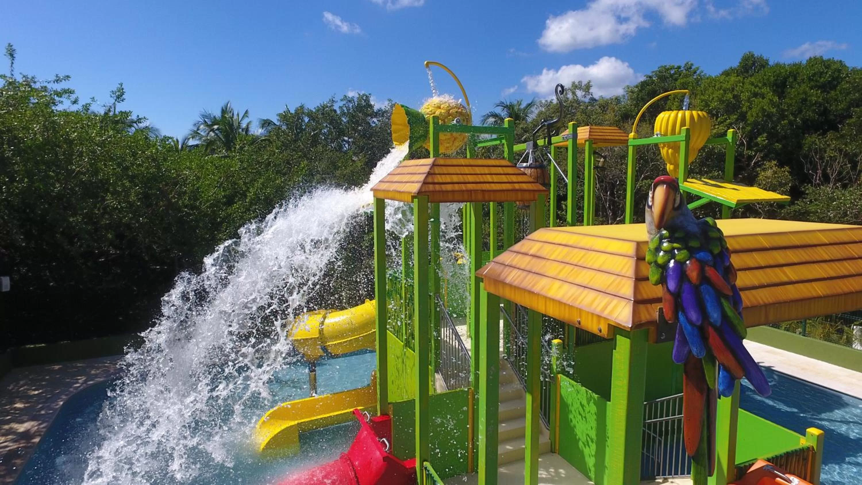Aqua park in Dreams Tulum Resort & Spa