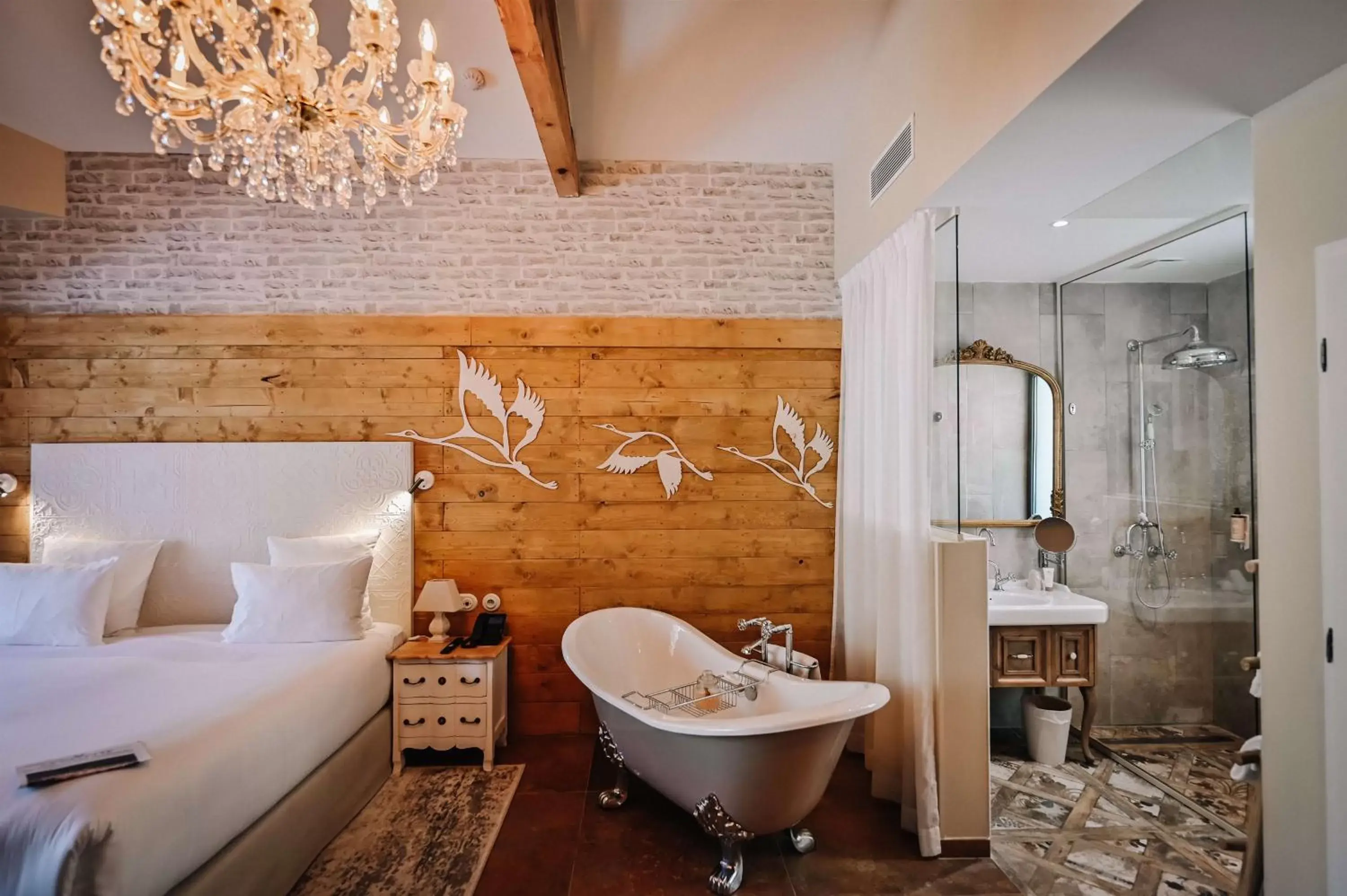 Bathroom in Le Hameau Des Pesquiers Ecolodge & Spa, Curio Collection By Hilton