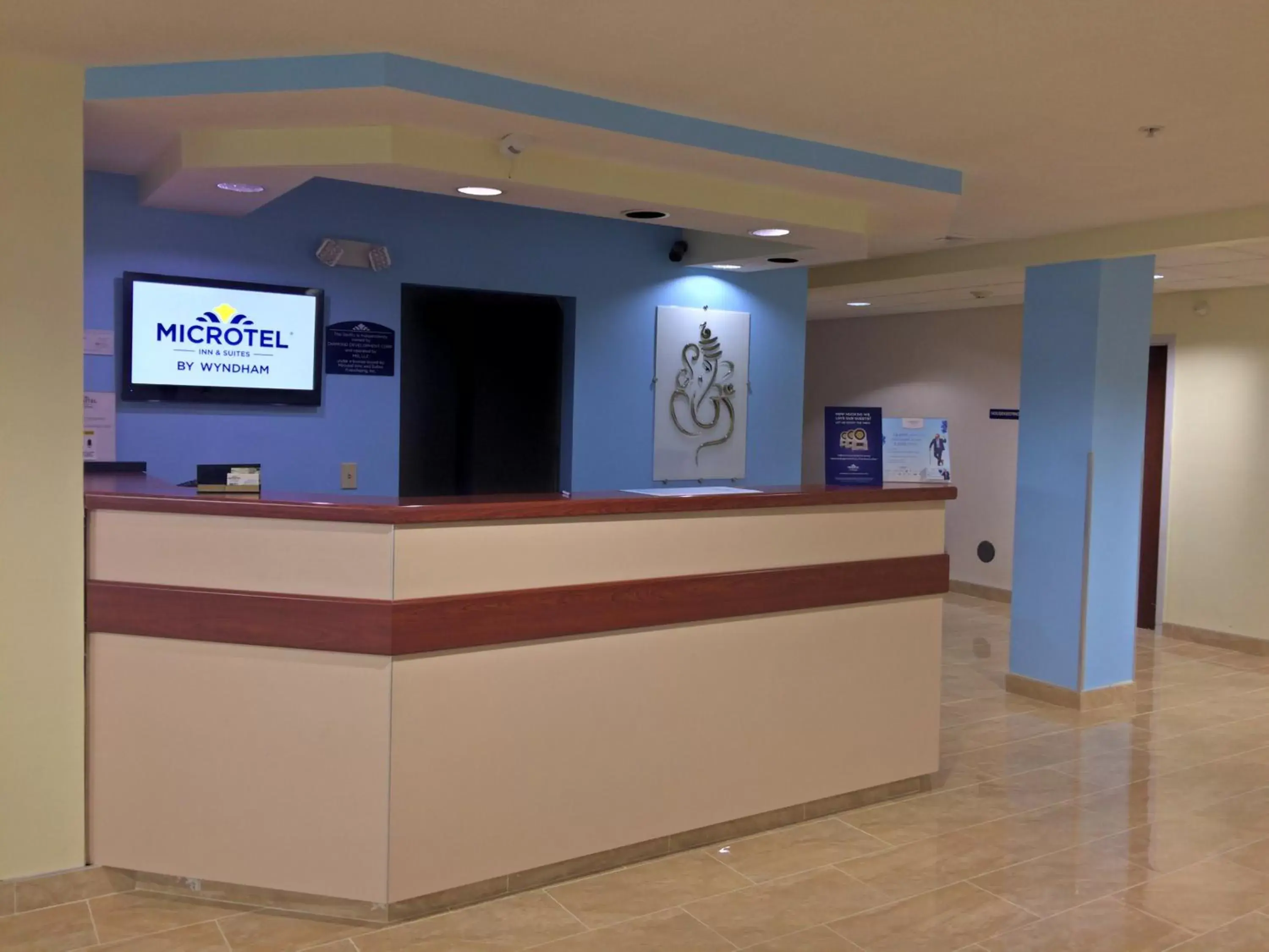 Lobby or reception in Microtel Inn & Suites by Wyndham Hagerstown by I-81 Lobby or reception in Microtel Inn & Suites by Wyndham Hagerstown by I-81