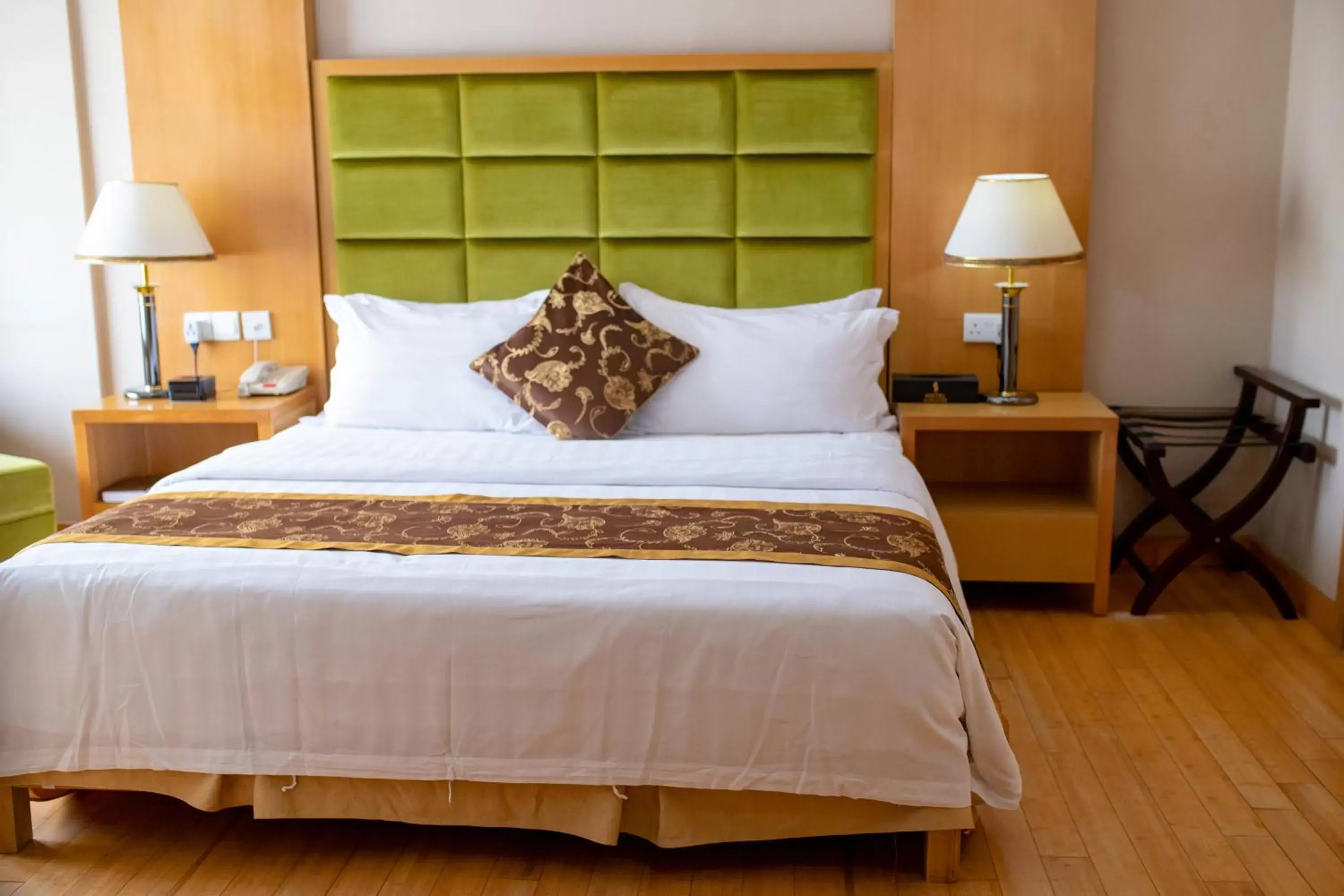 Bed in Hotel Sunshine Enugu