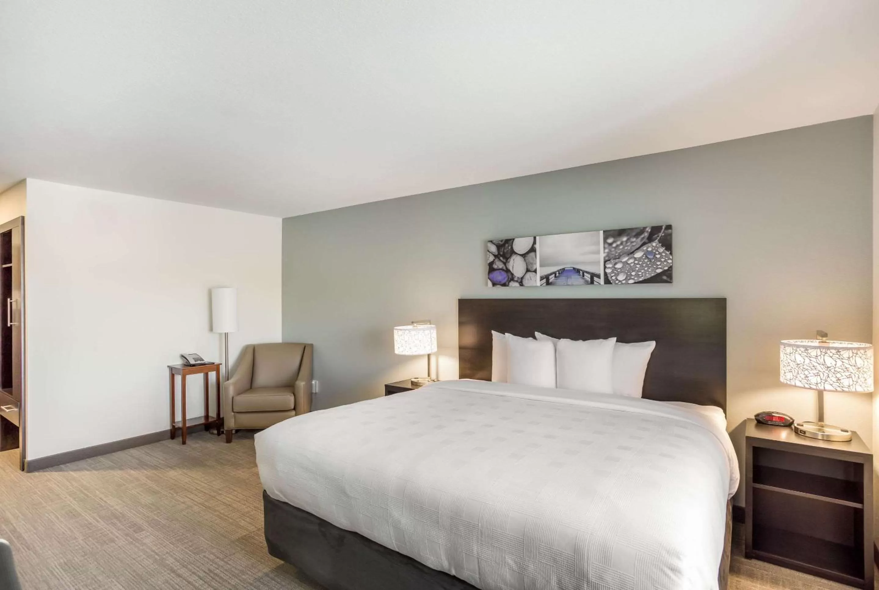 Photo of the whole room, Bed in MainStay Suites Logan Ohio-Hocking Hills