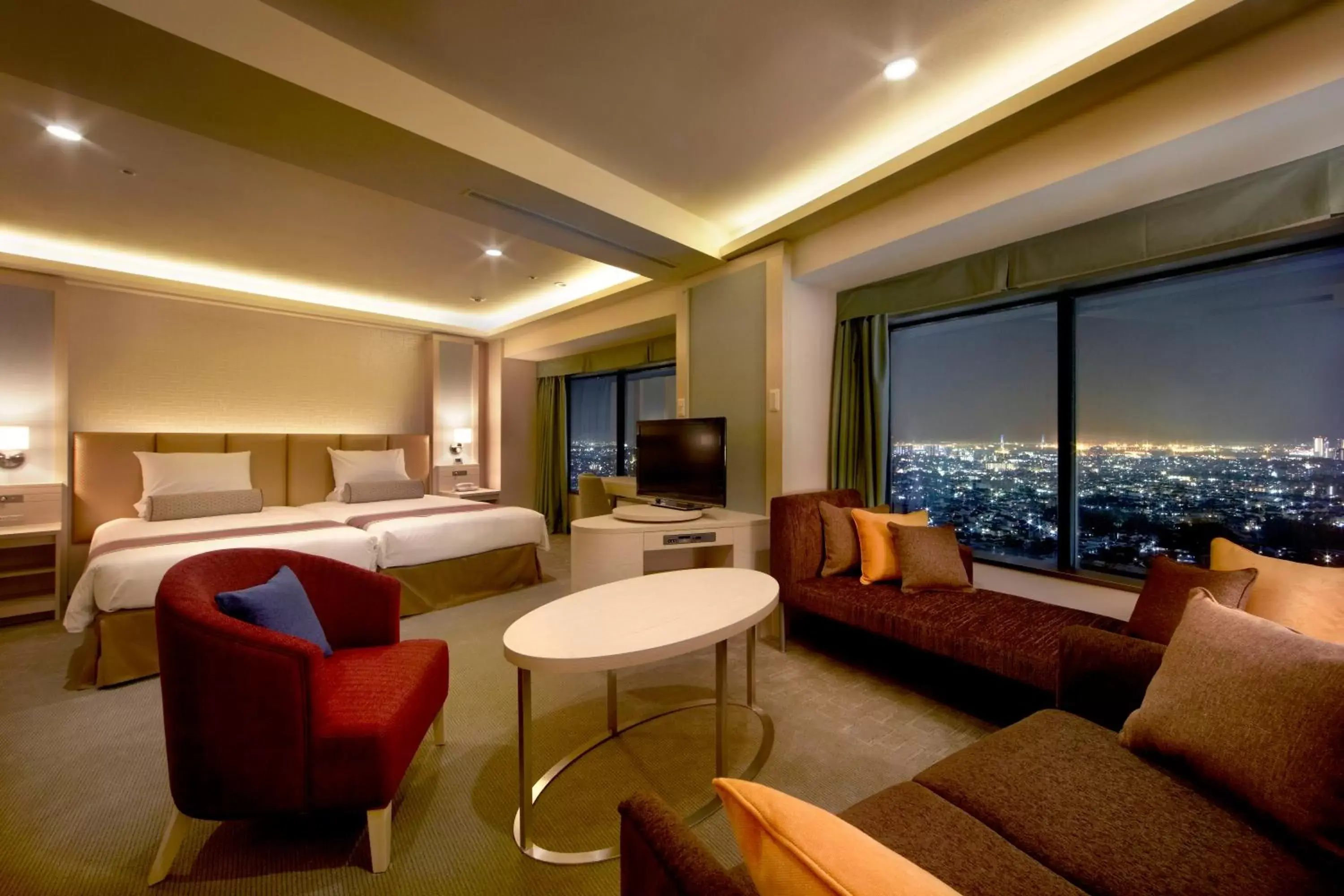 High Floor - single occupancy - Smoking - Superior Twin Room (35th Floor) in Shin Yokohama Prince Hotel High Floor - single occupancy - Smoking - Superior Twin Room (35th Floor) in Shin Yokohama Prince Hotel