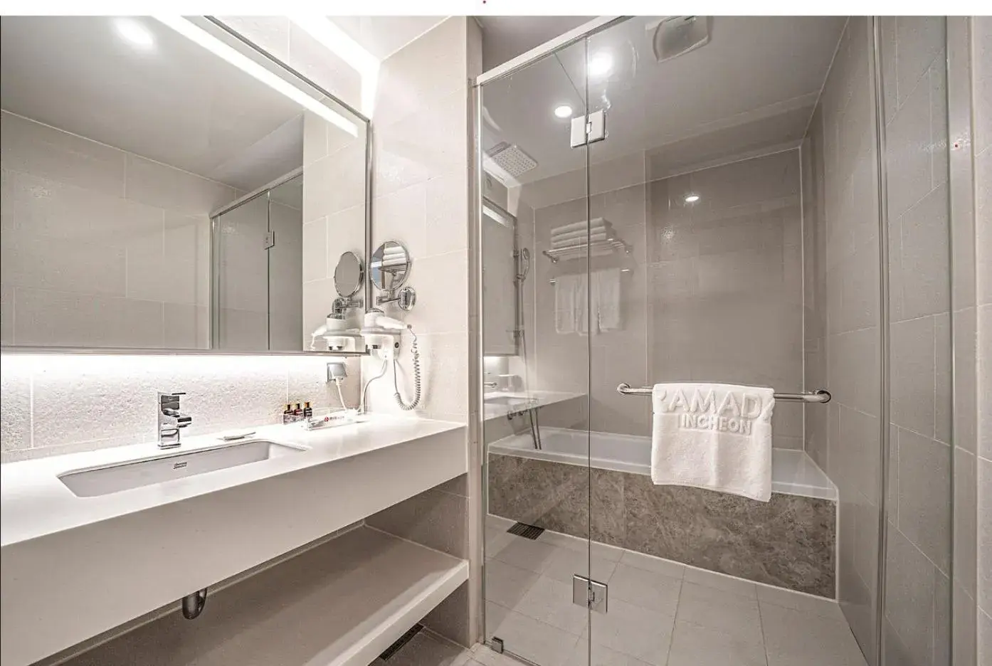 Bathroom in Ramada by Wyndham Incheon