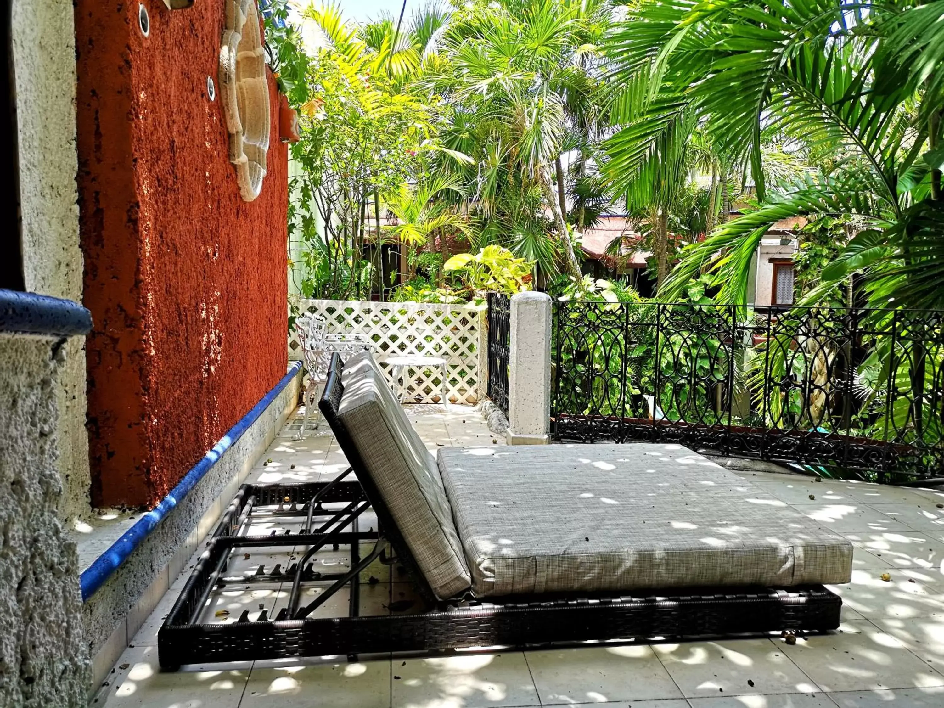 Balcony/Terrace in Eco-hotel El Rey del Caribe