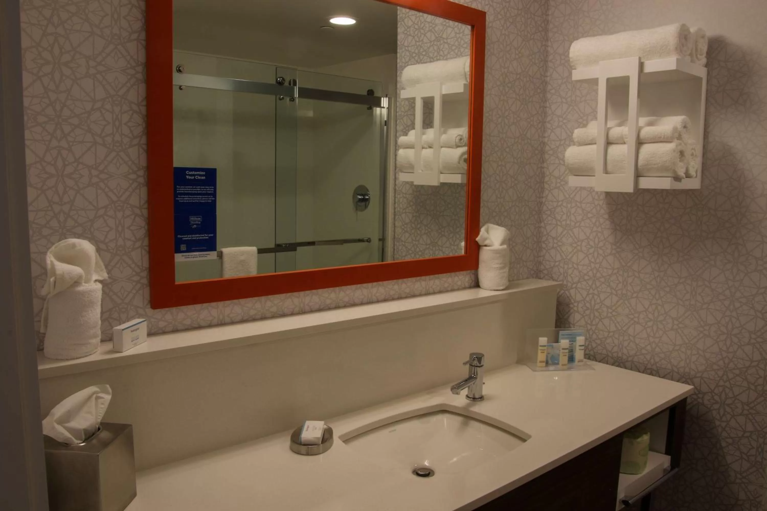 Bathroom in Hampton Inn & Suites Olean, Ny