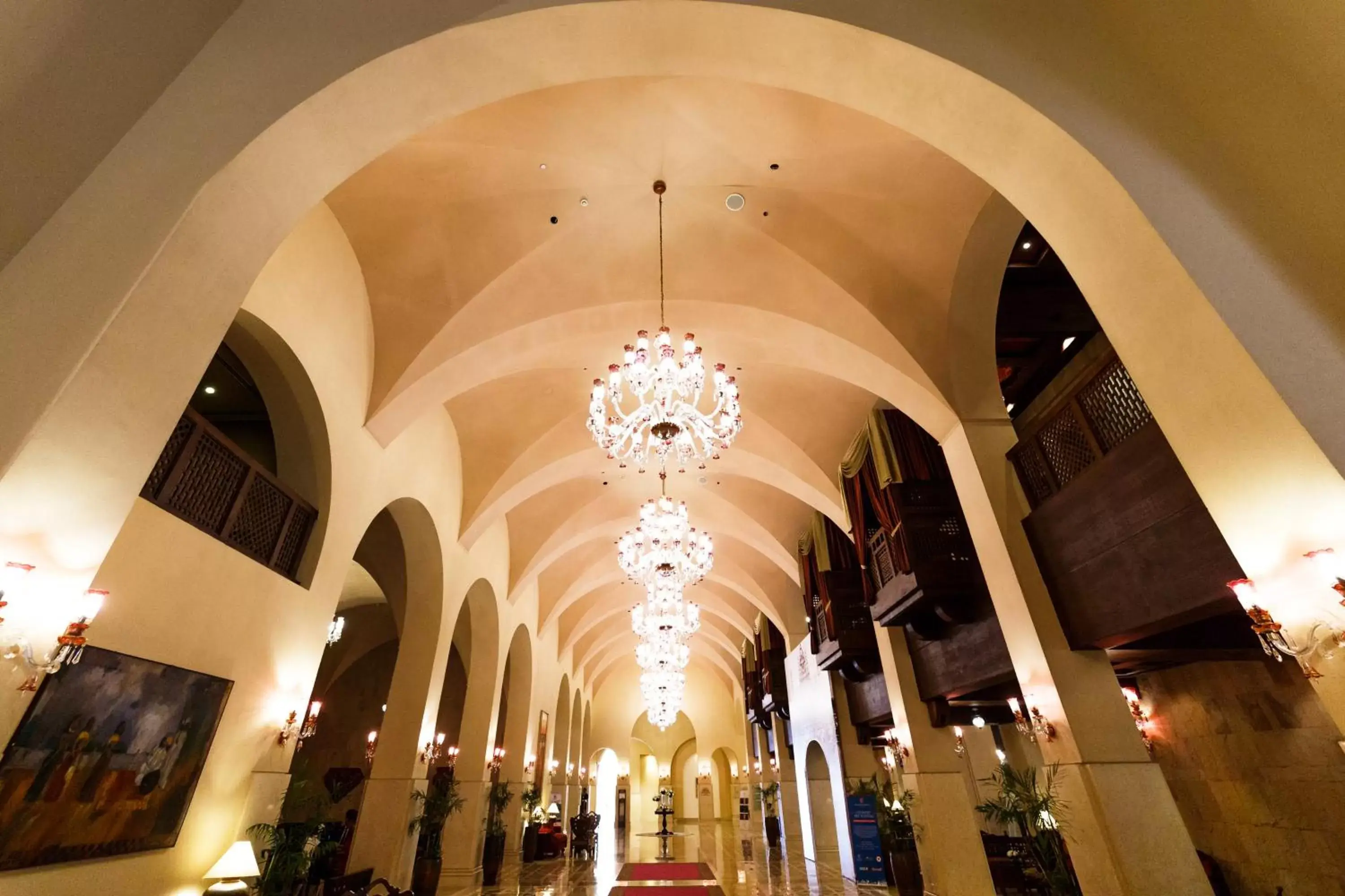 Lobby/Reception in Islamabad Serena Hotel