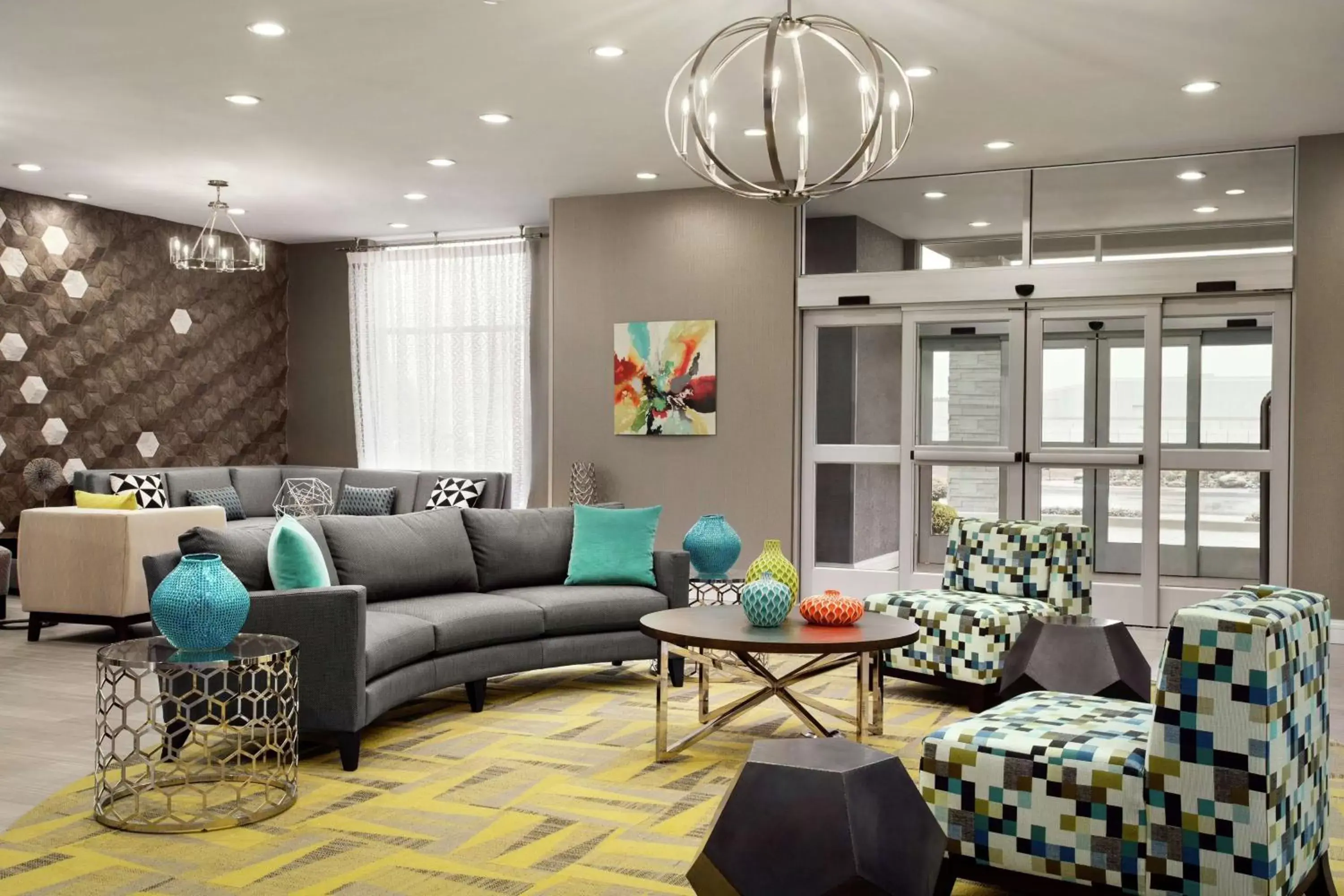 Lobby or reception in Homewood Suites By Hilton Florence Lobby or reception in Homewood Suites By Hilton Florence