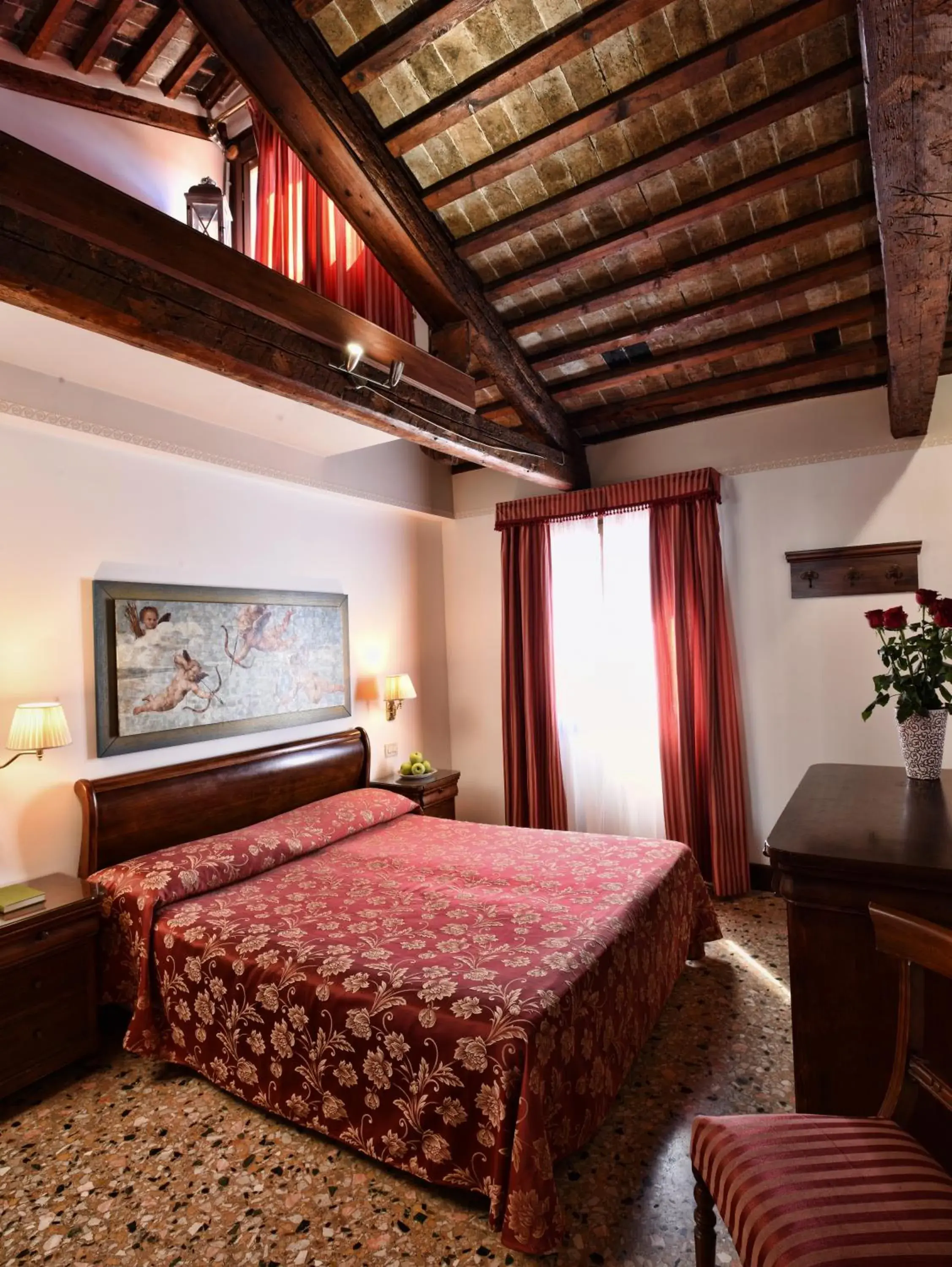 Bed in Locanda Casa Martini