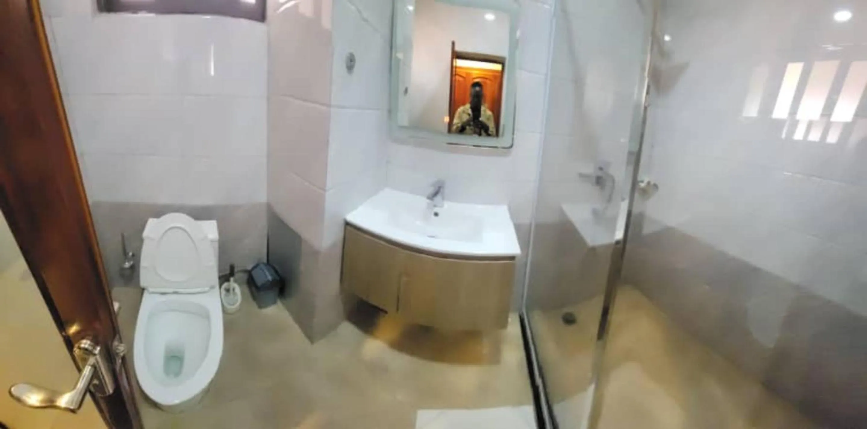 Bathroom in Acholi Inn