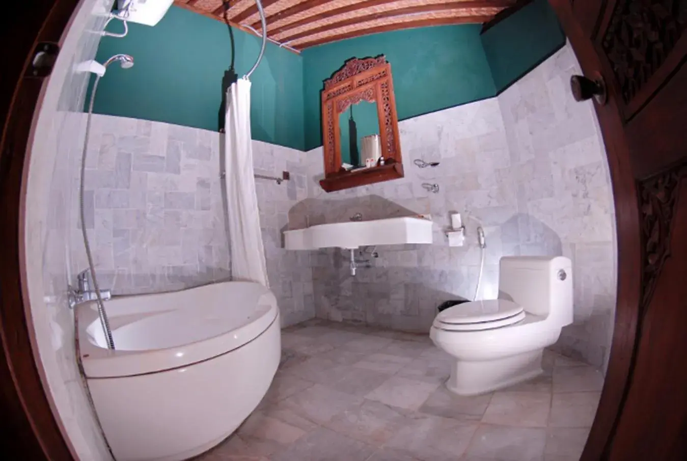 Shower, Bathroom in Hills Joglo Villa