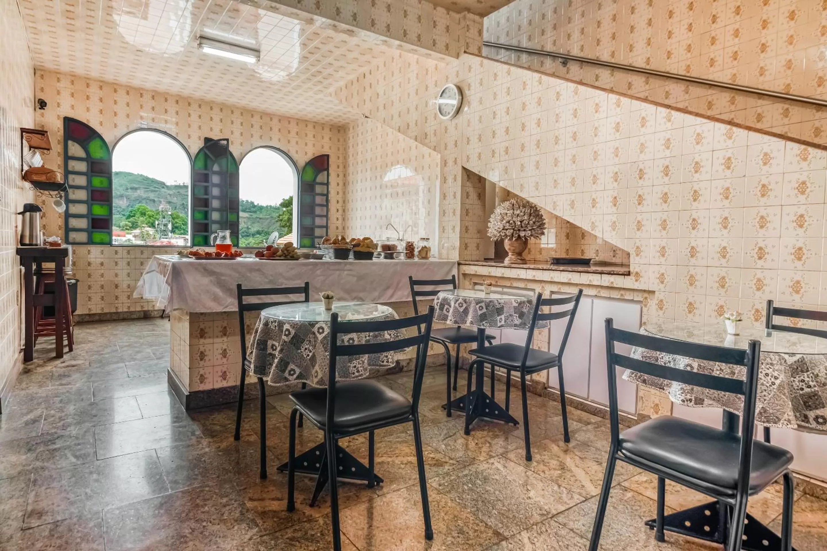 Kitchen or kitchenette in Pousada Rio Branco Nova Lima