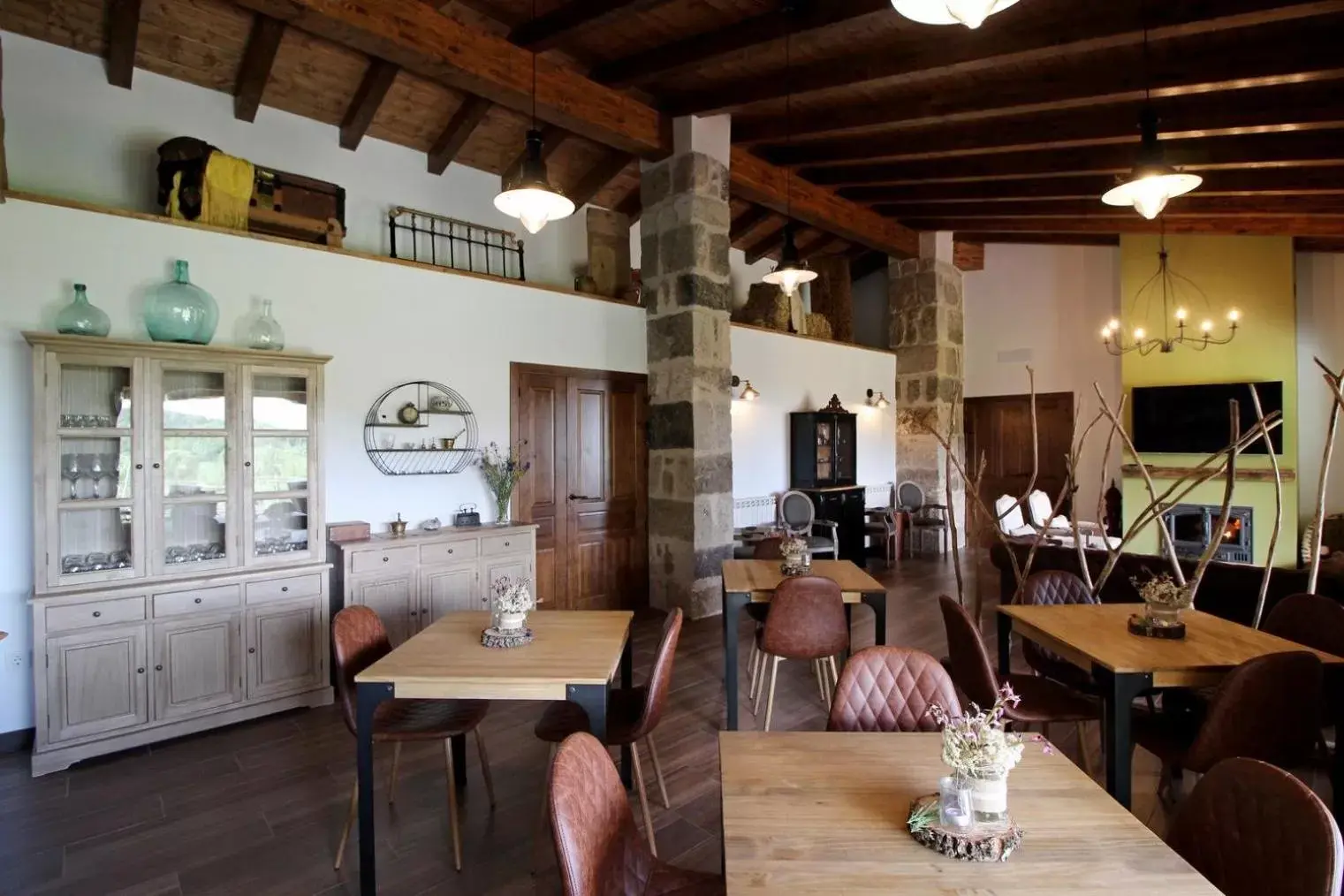 Dining area, Seating Area in Hotel Rural San Giles