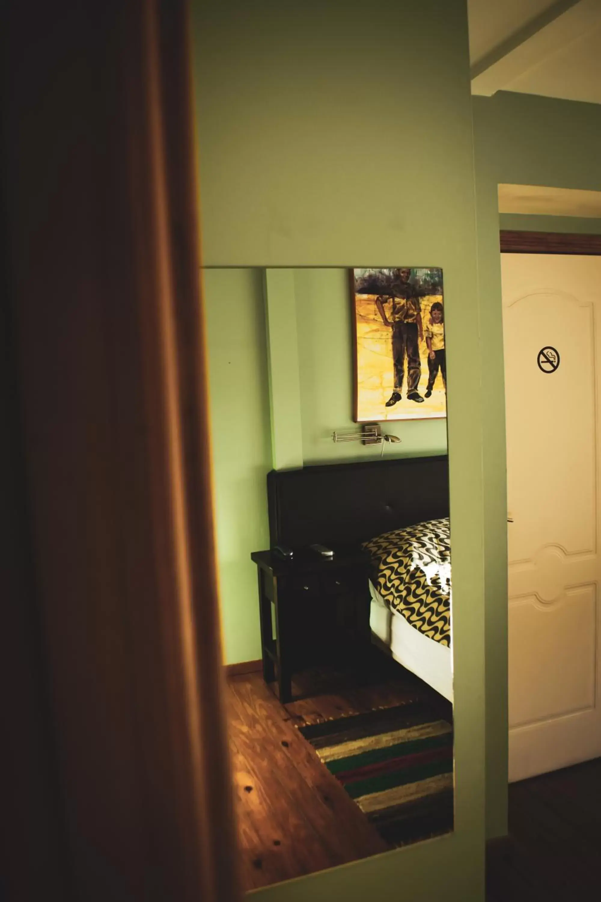 Bed in Hosteria Foike Bed in Hosteria Foike