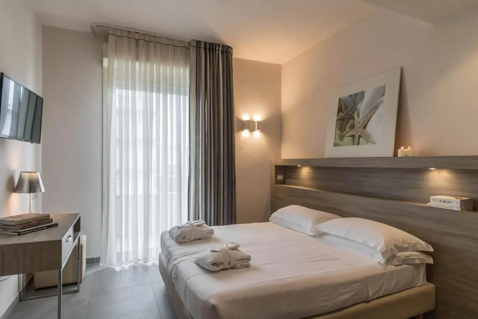 Bedroom, Bed in Bellettini Hotel