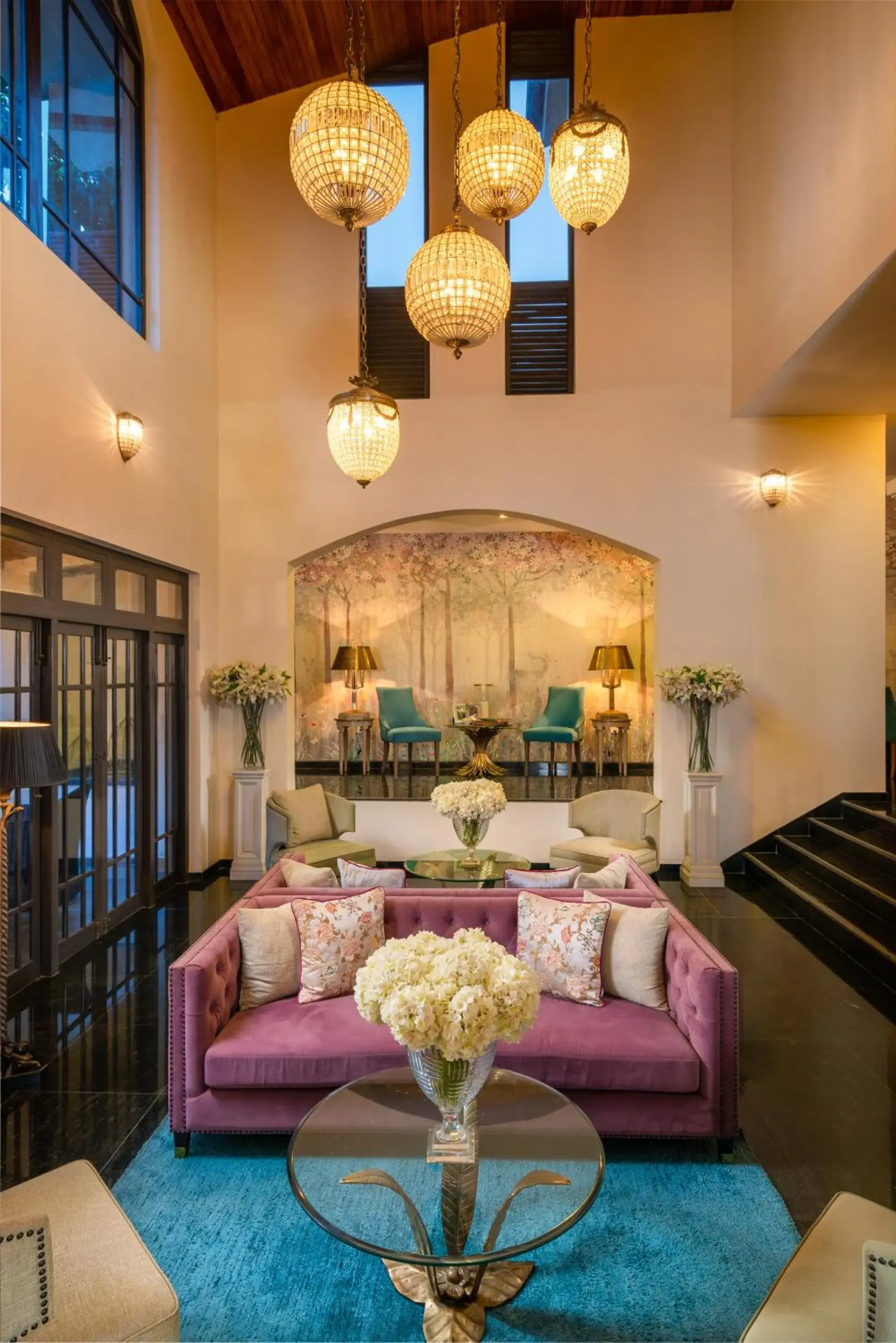 Living room, Seating Area in Clove Villa