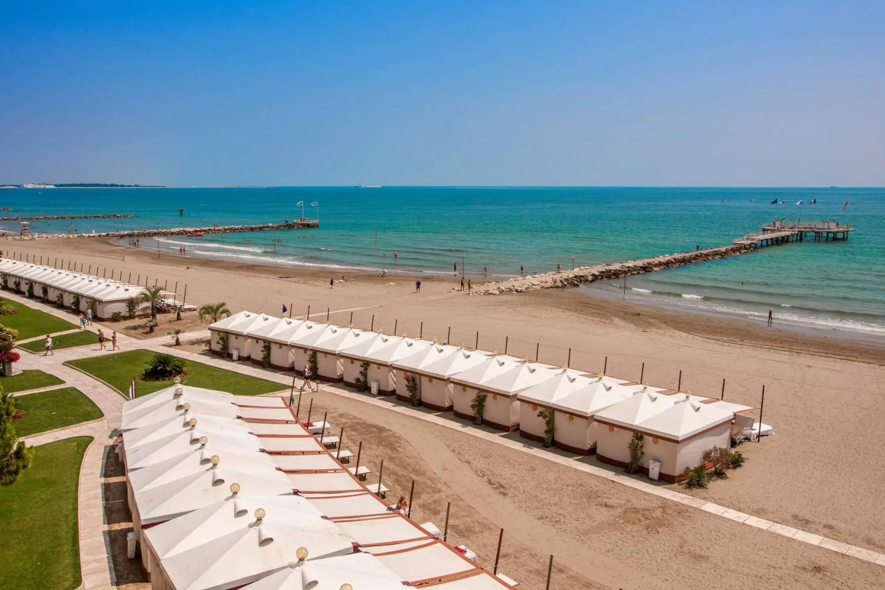 Beach in Hotel Excelsior Venice