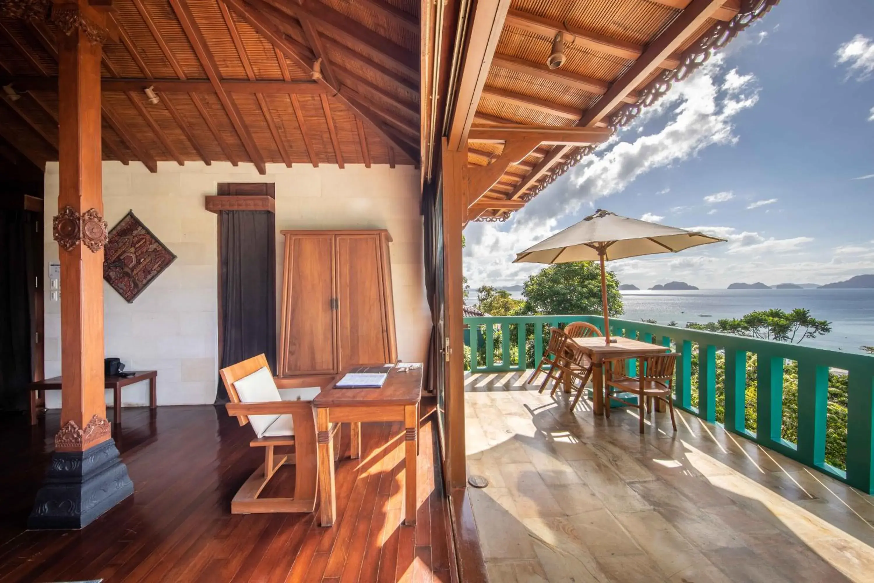 Patio in Karuna El Nido Villas