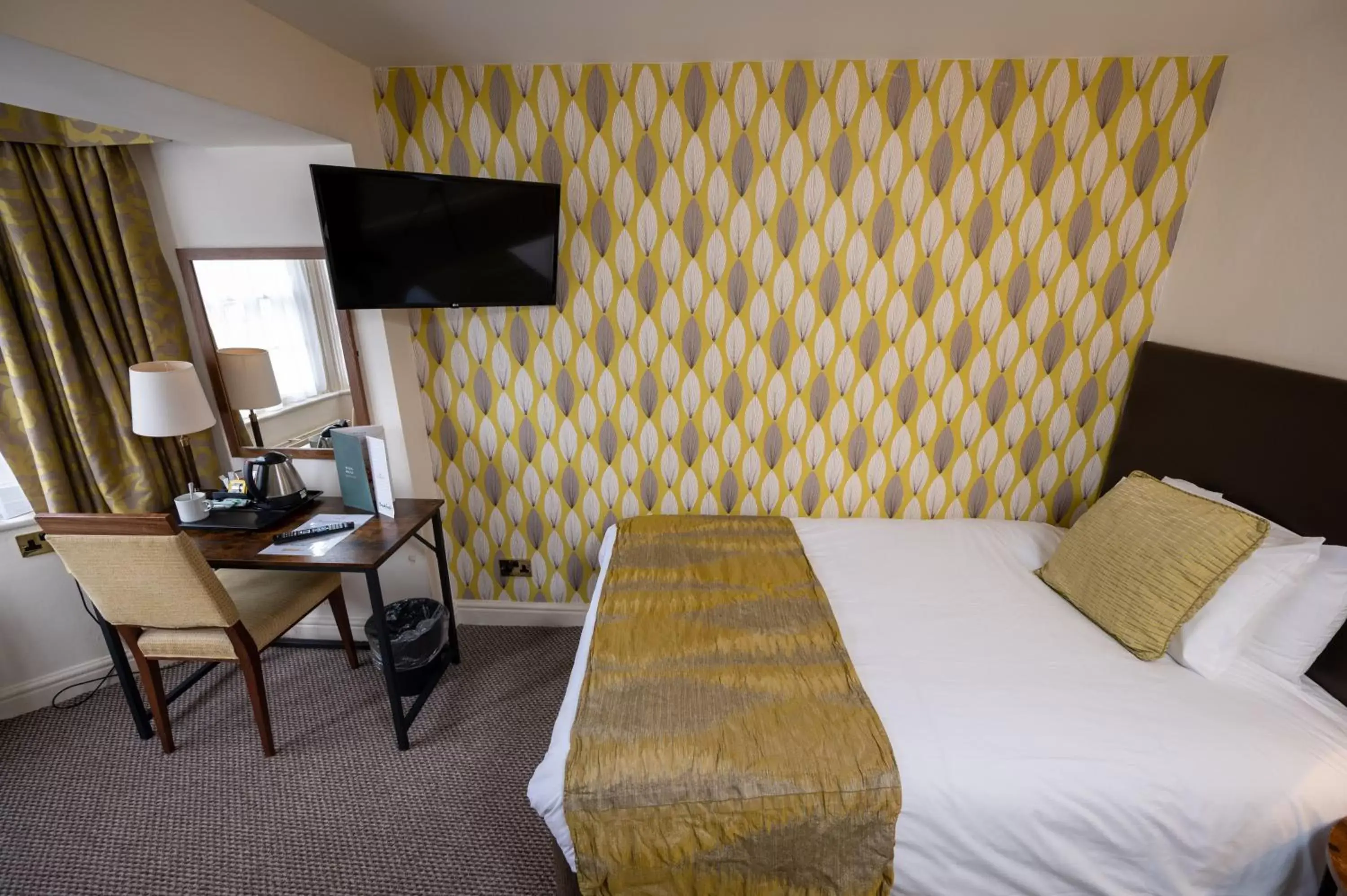 Bed in Cross Hands Hotel by Greene King Inns