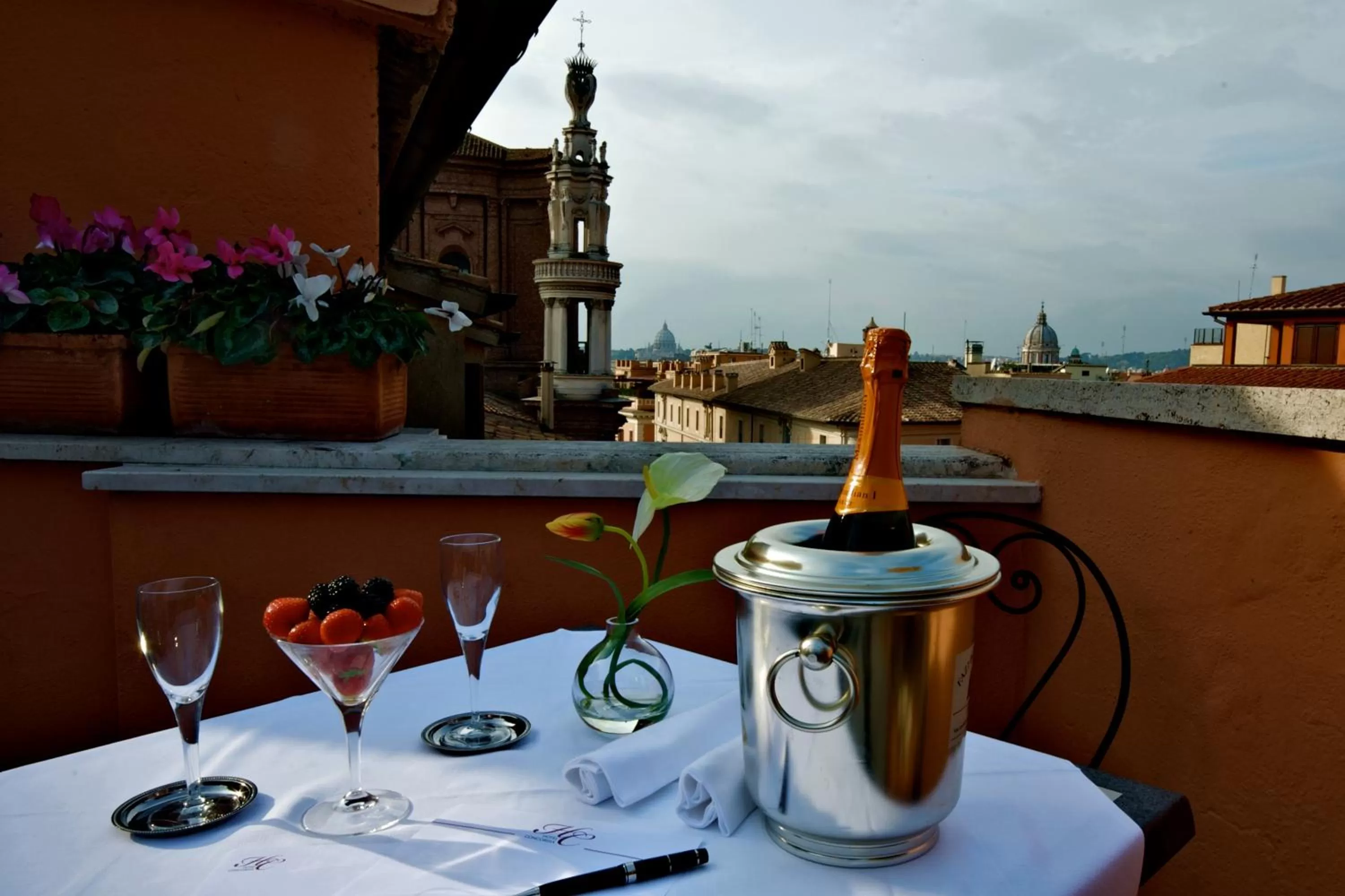 Balcony/Terrace in Hotel Concordia