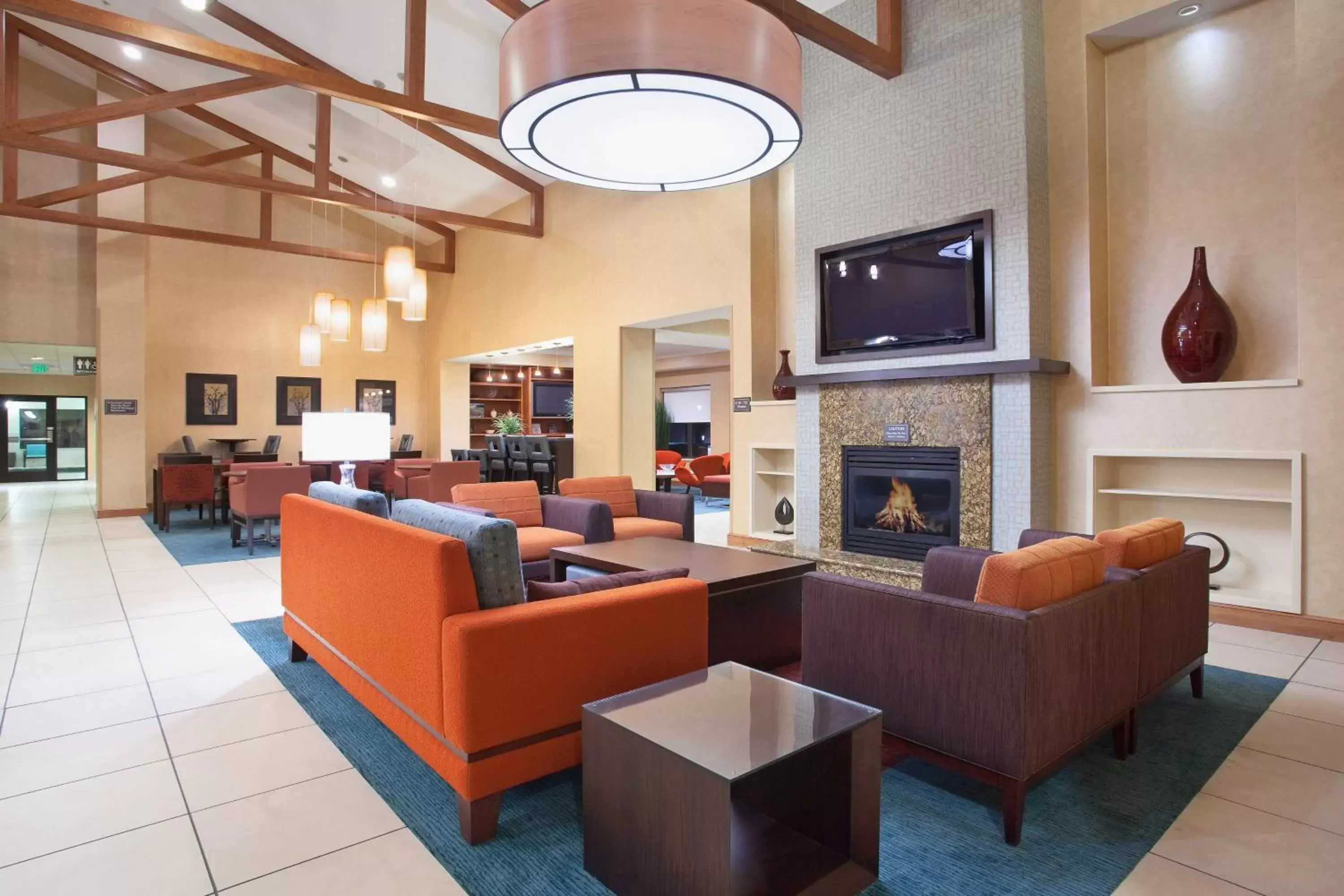 Lobby or reception, Lounge/Bar in Residence Inn Grand Junction