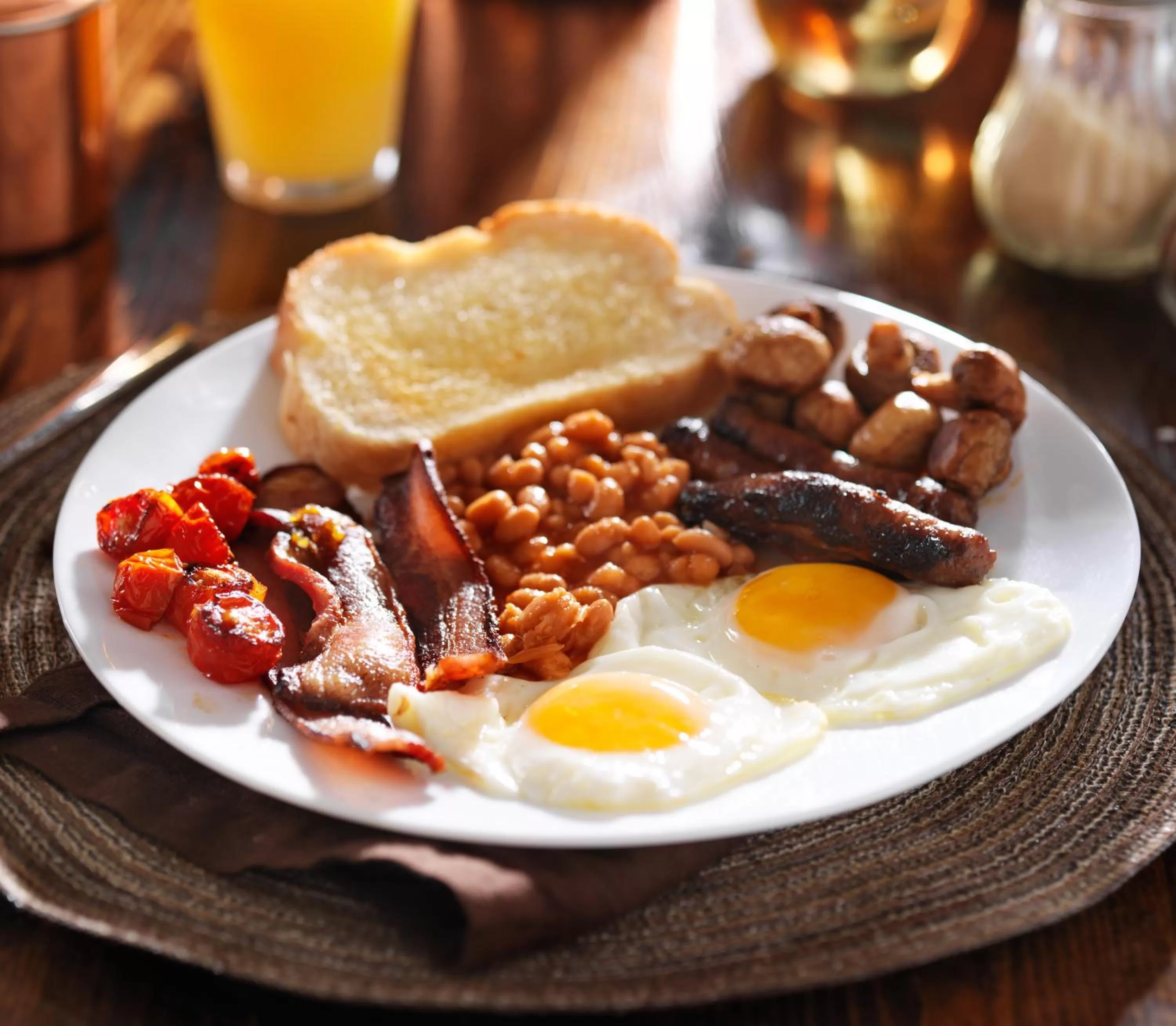 English/Irish breakfast in Bowburn Hall Hotel
