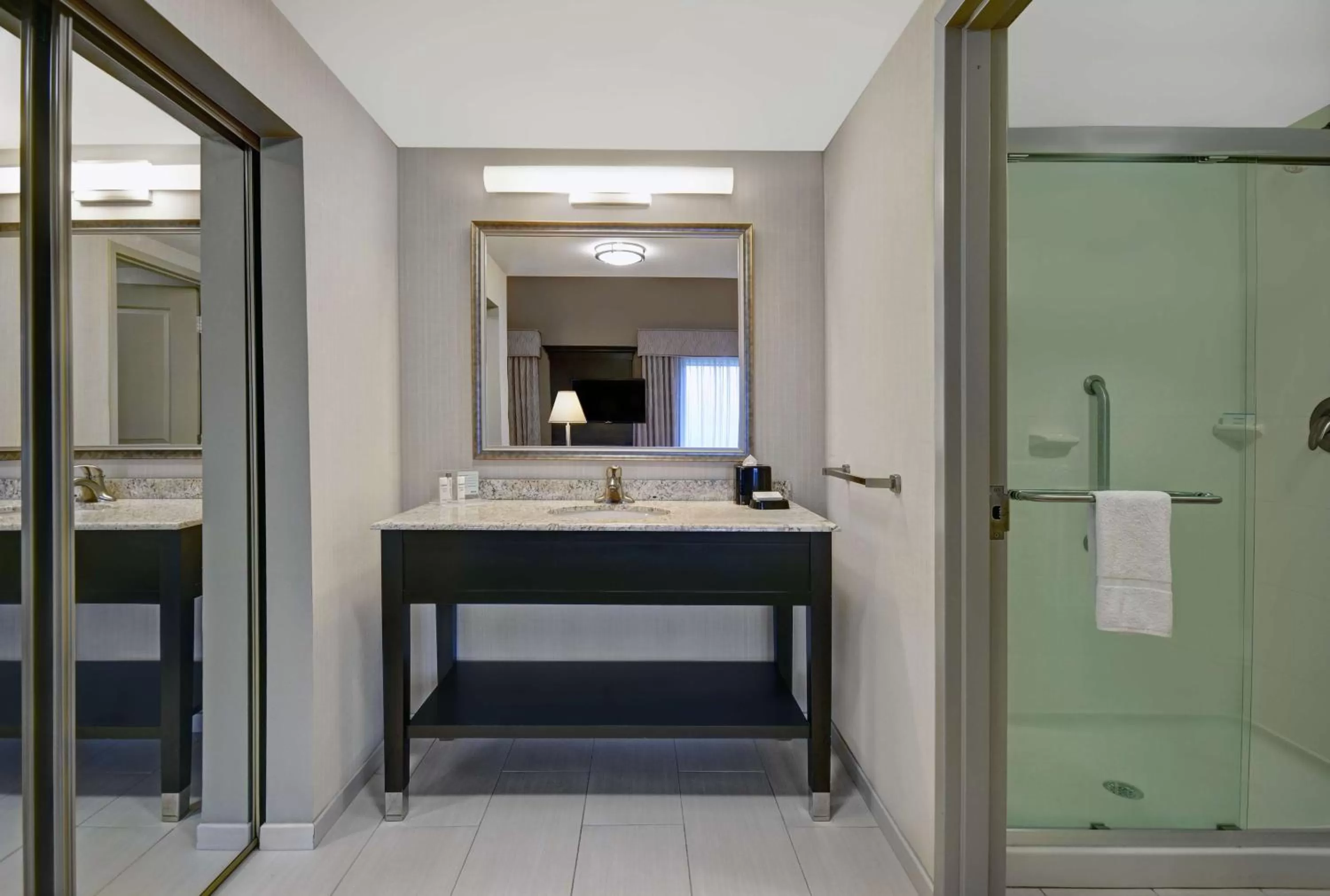 Bathroom in Hampton Inn and Suites Robbinsville