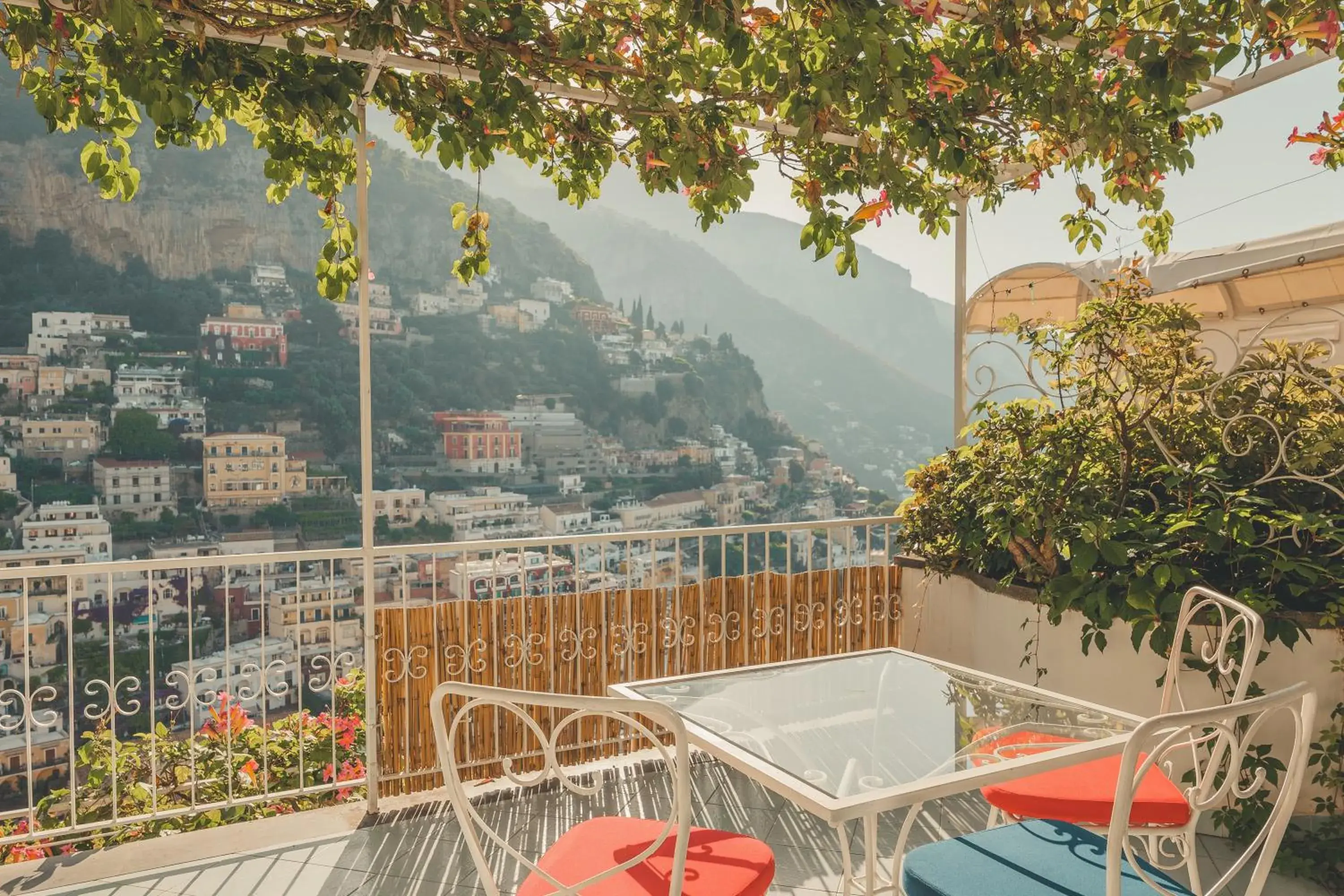 Patio in Hotel Poseidon