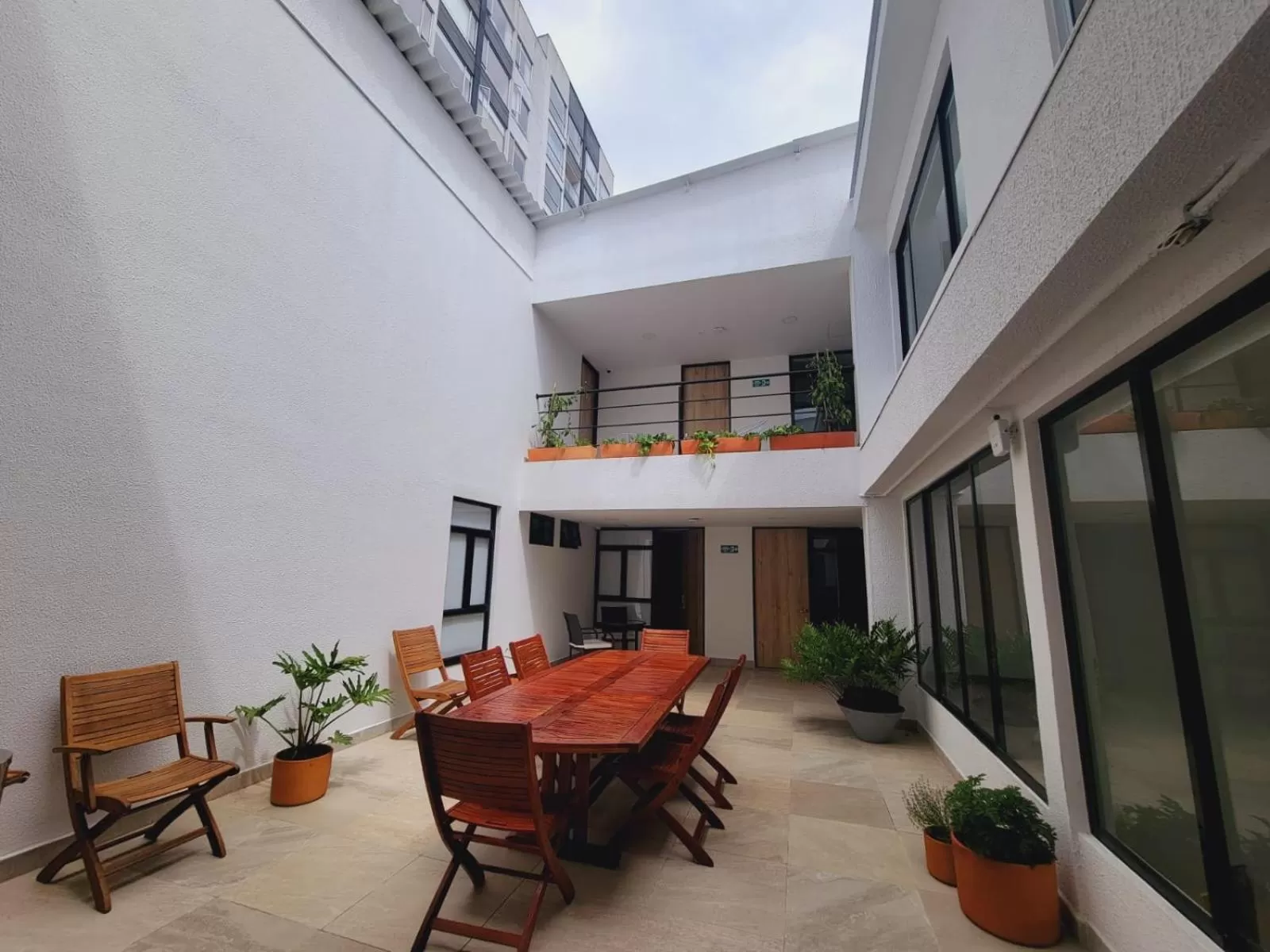 Patio in Hotel Piedras De Maní