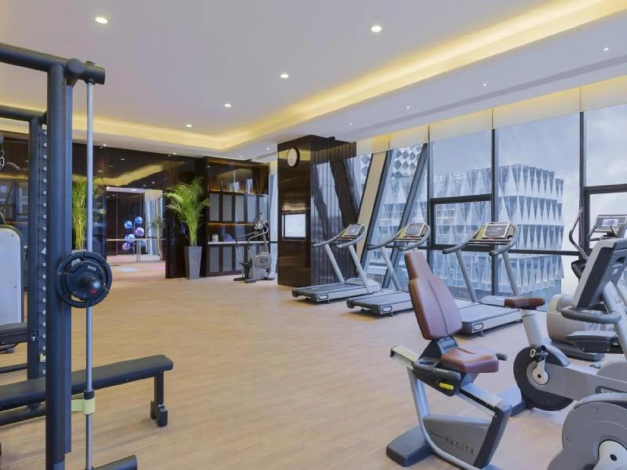 Fitness centre/facilities in Wanda Realm Wuhan