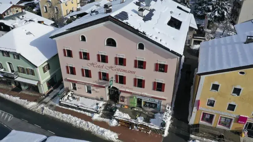 Property building, Bird's-eye View in Hotel Heitzmann