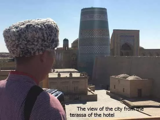 City view in Zukhro Boutique Hotel