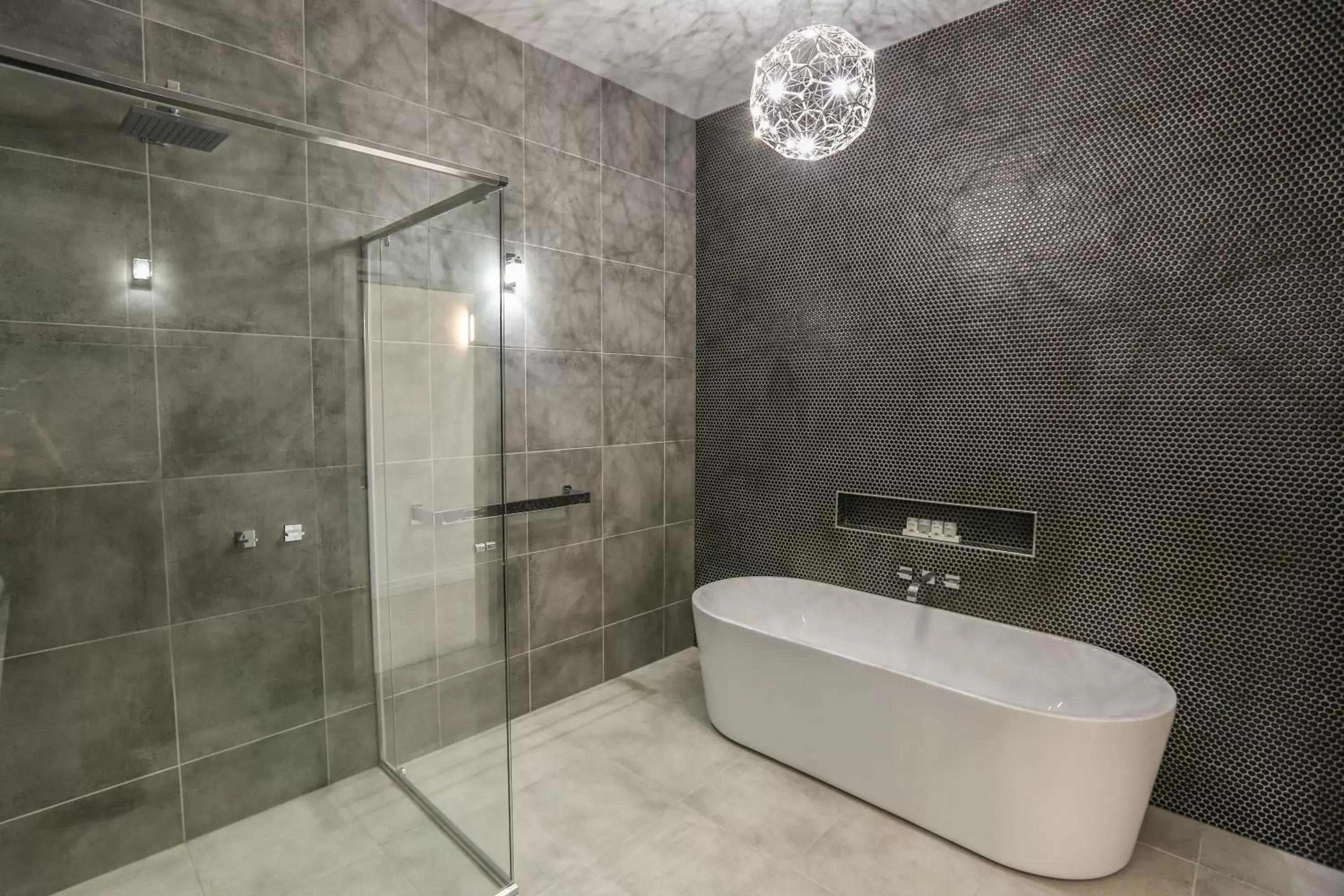 Shower, Bathroom in Indulge Apartments - CBD