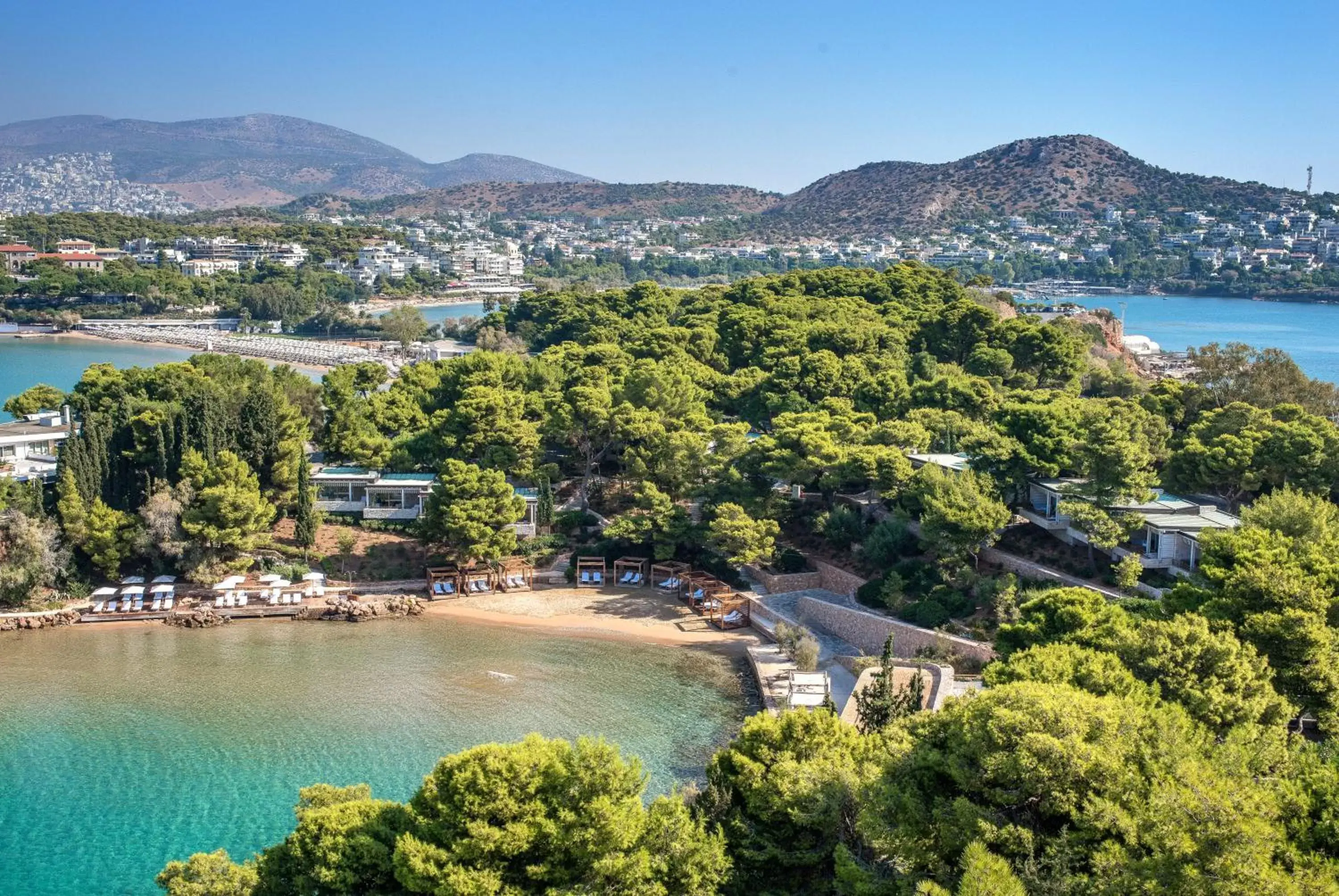 Natural landscape, Bird's-eye View in Four Seasons Astir Palace Hotel Athens