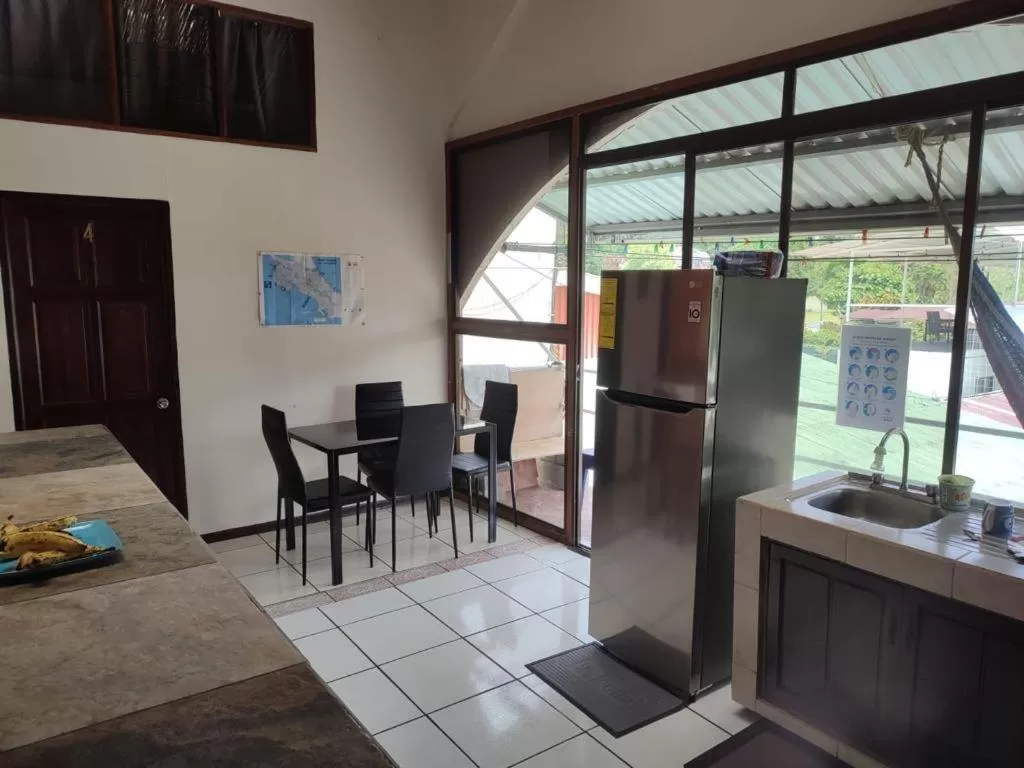 Dining area in Sleeping Mountain Arenal