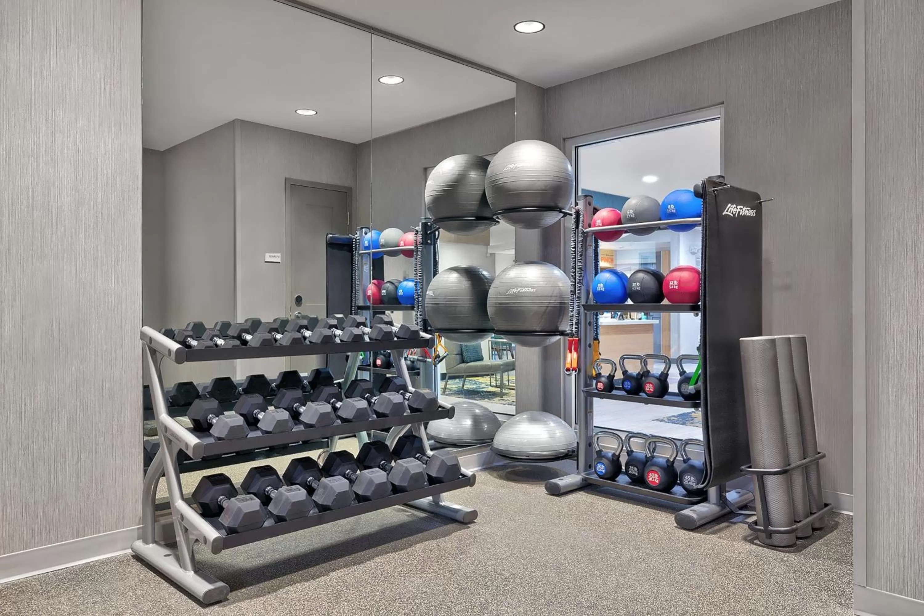 Fitness centre/facilities in TownePlace Suites by Marriott Sacramento Elk Grove