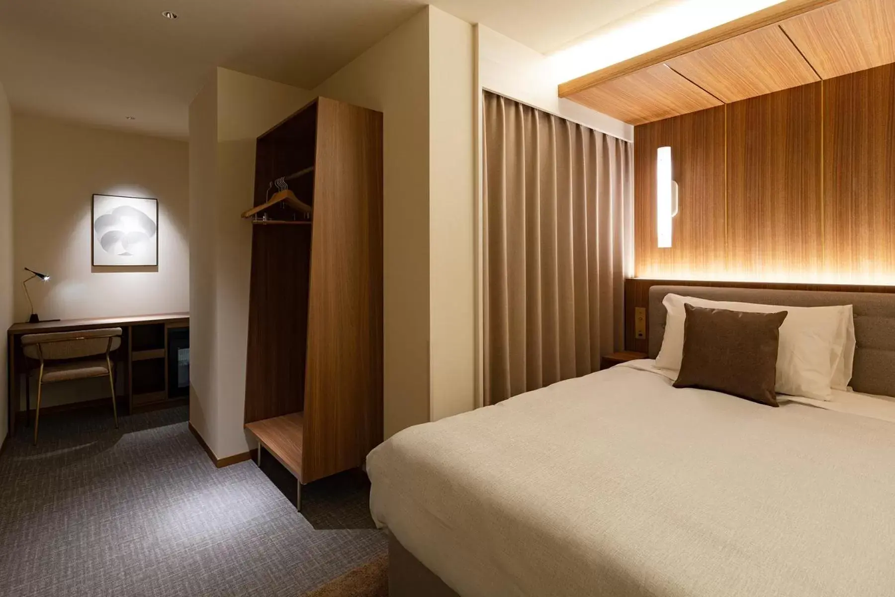 Photo of the whole room, Bed in The OneFive Terrace Fukuoka Photo of the whole room, Bed in The OneFive Terrace Fukuoka