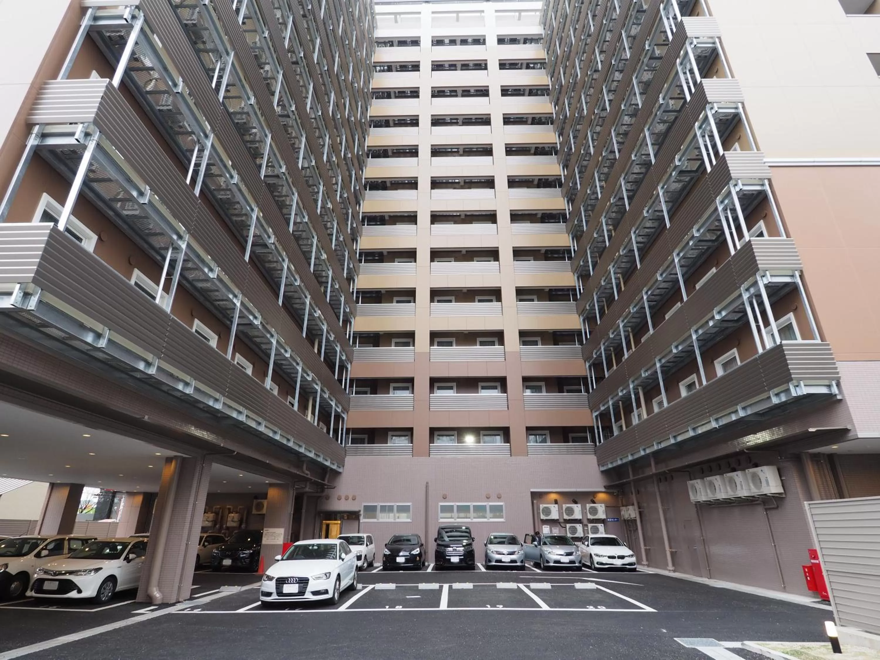 Parking in Toyoko Inn Nagoya Meieki Minami