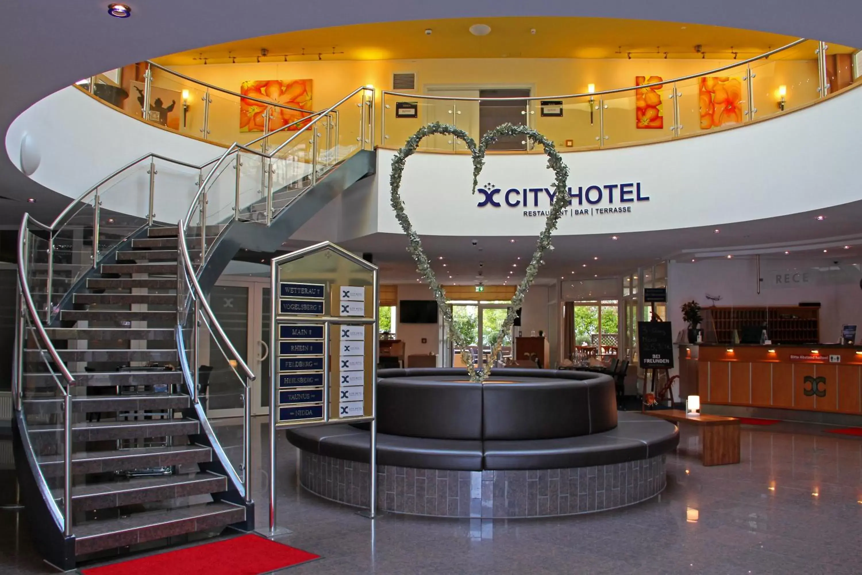 Lobby or reception, Lobby/Reception in City Hotel Frankfurt Bad Vilbel