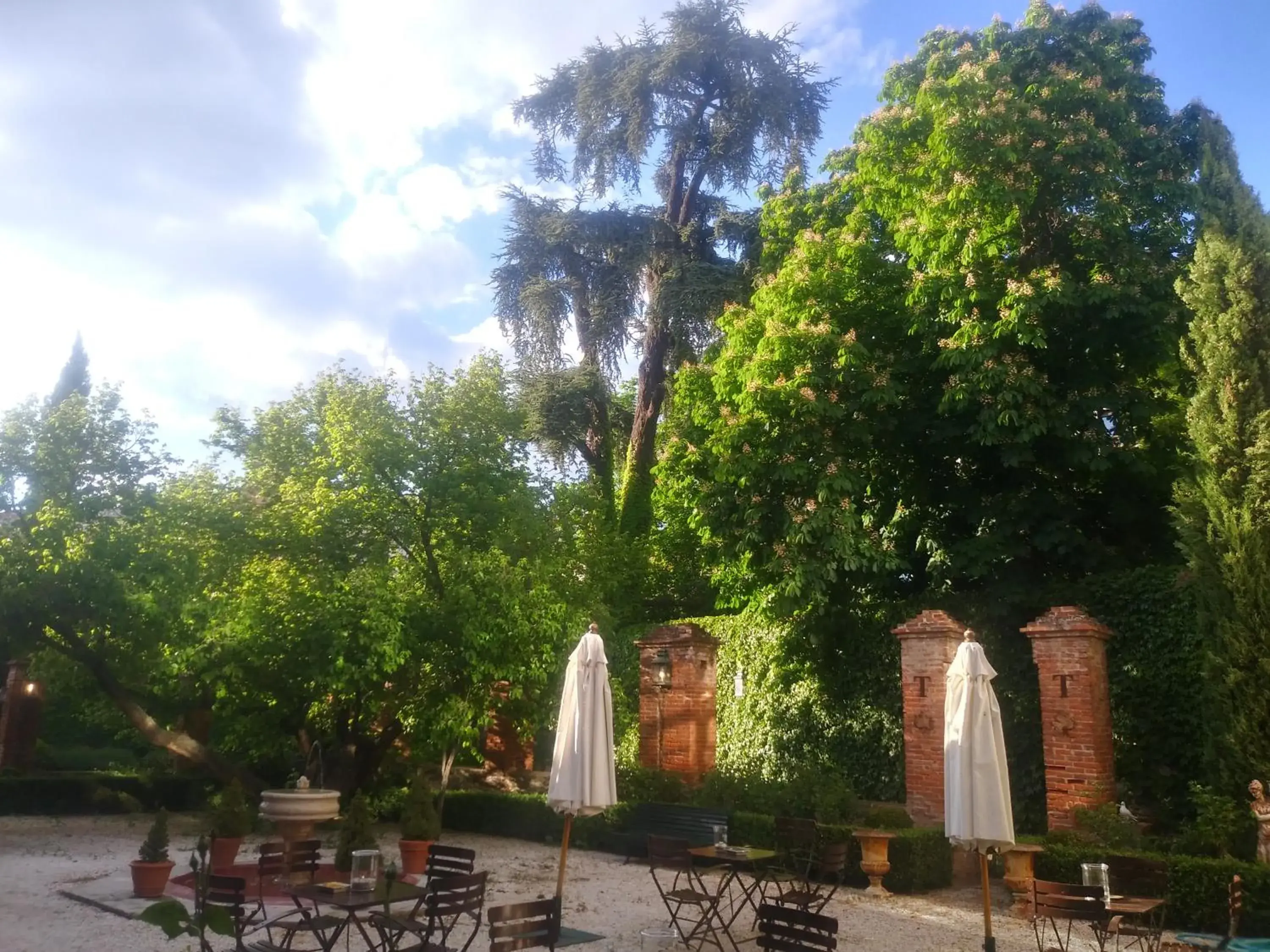 Garden in Posada Real Casa de Tepa