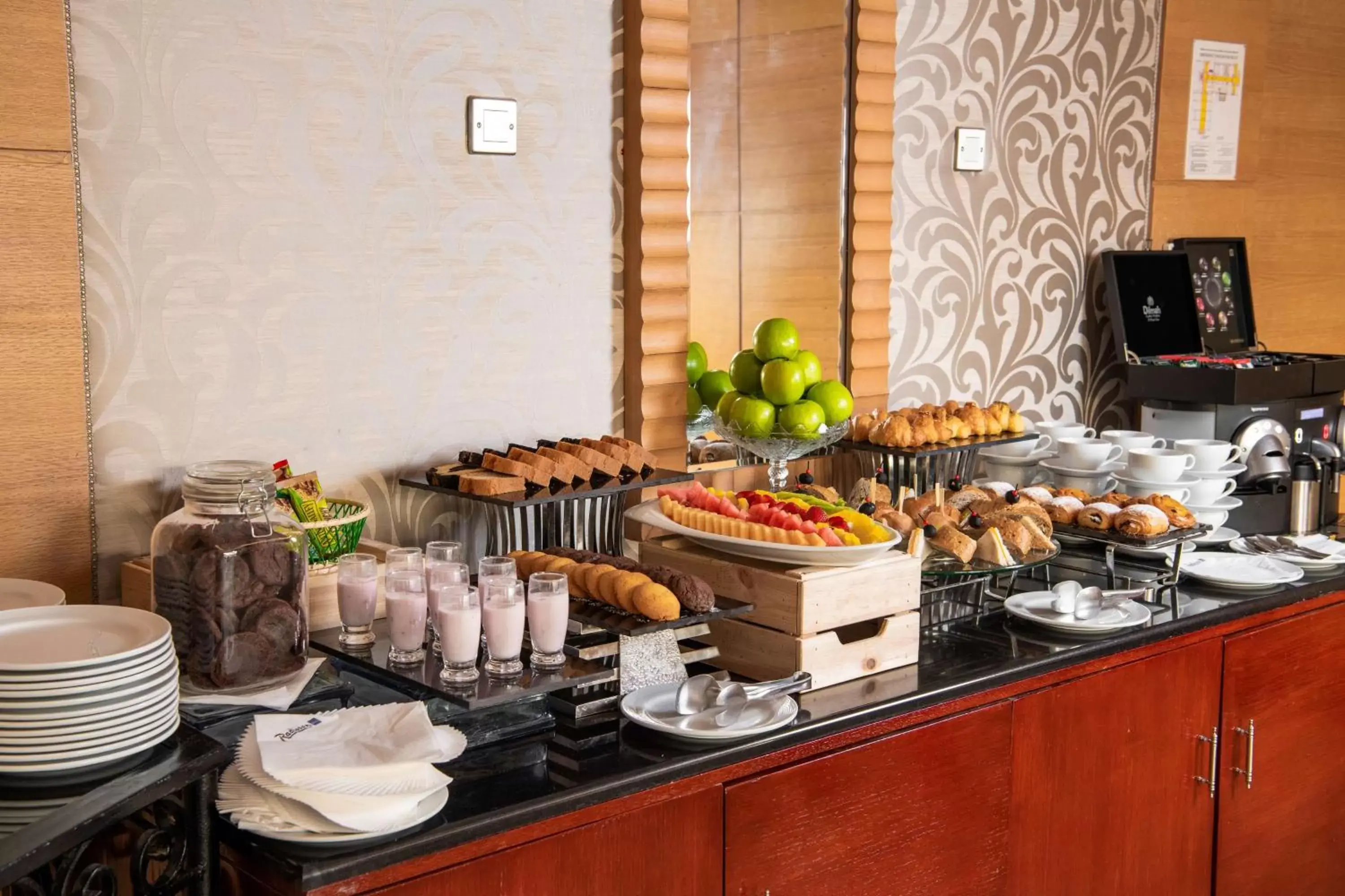 On site, Food in Radisson Blu Hotel, Riyadh